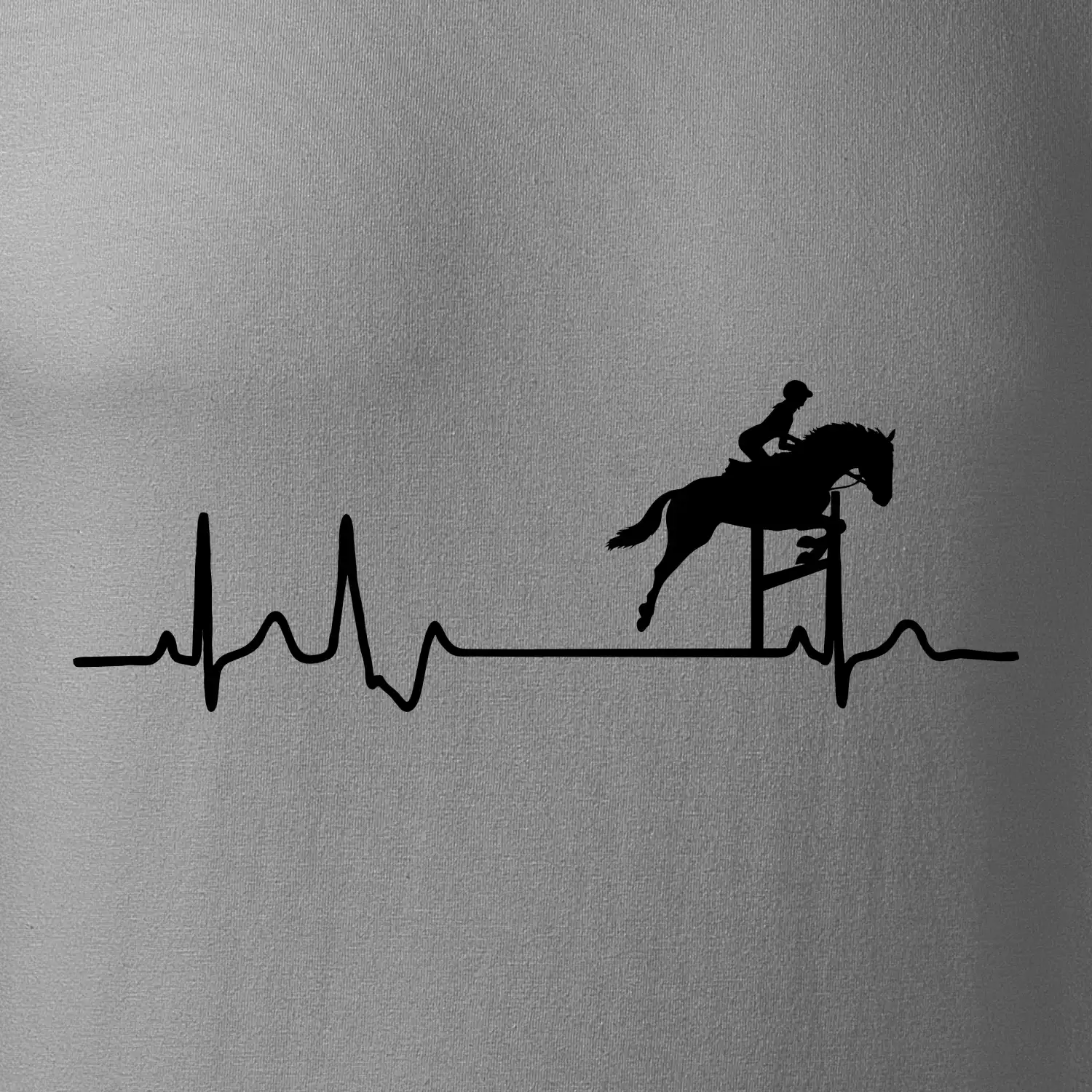 EKG kůň přeskok