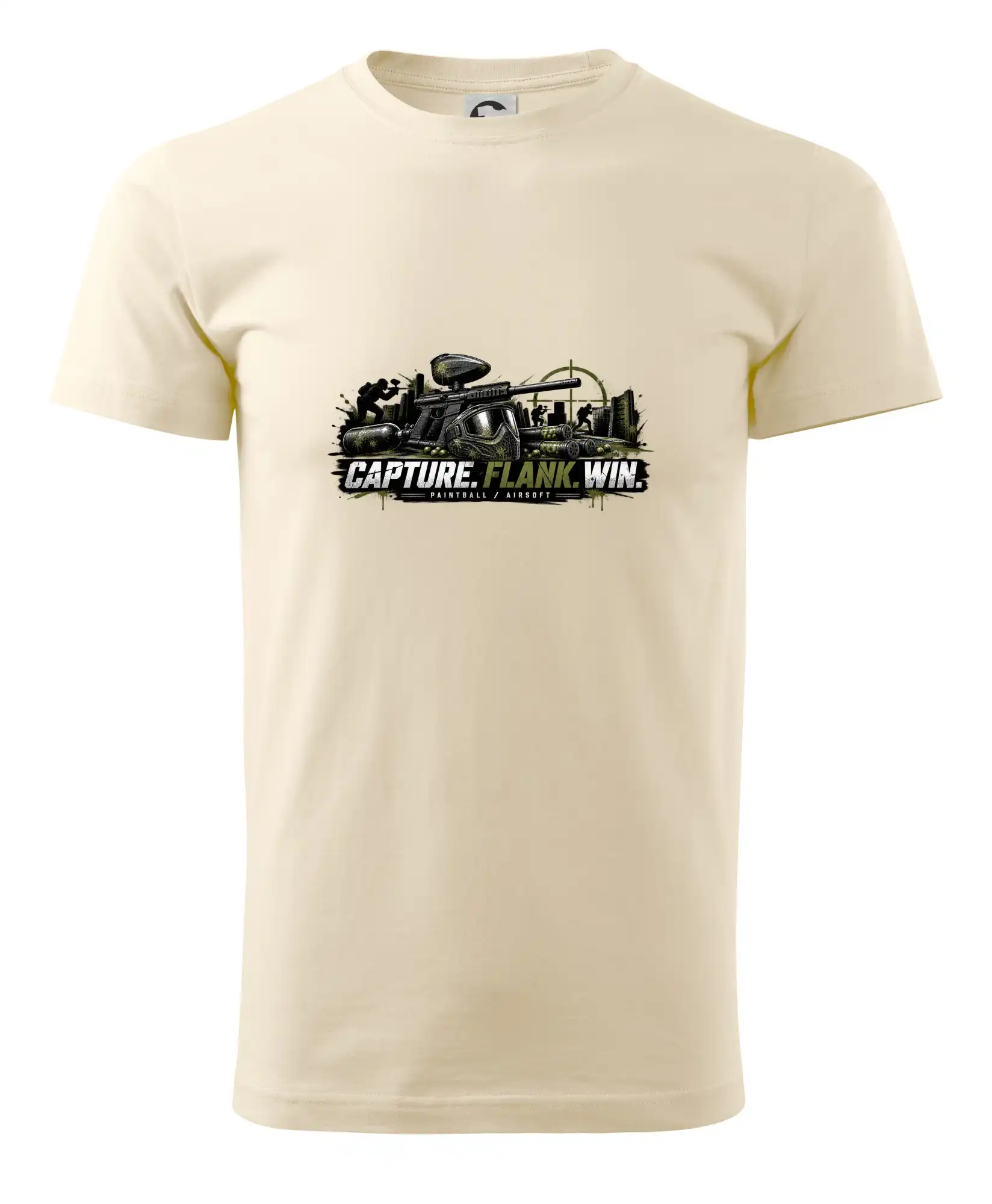 Taktika capture flank win paintball