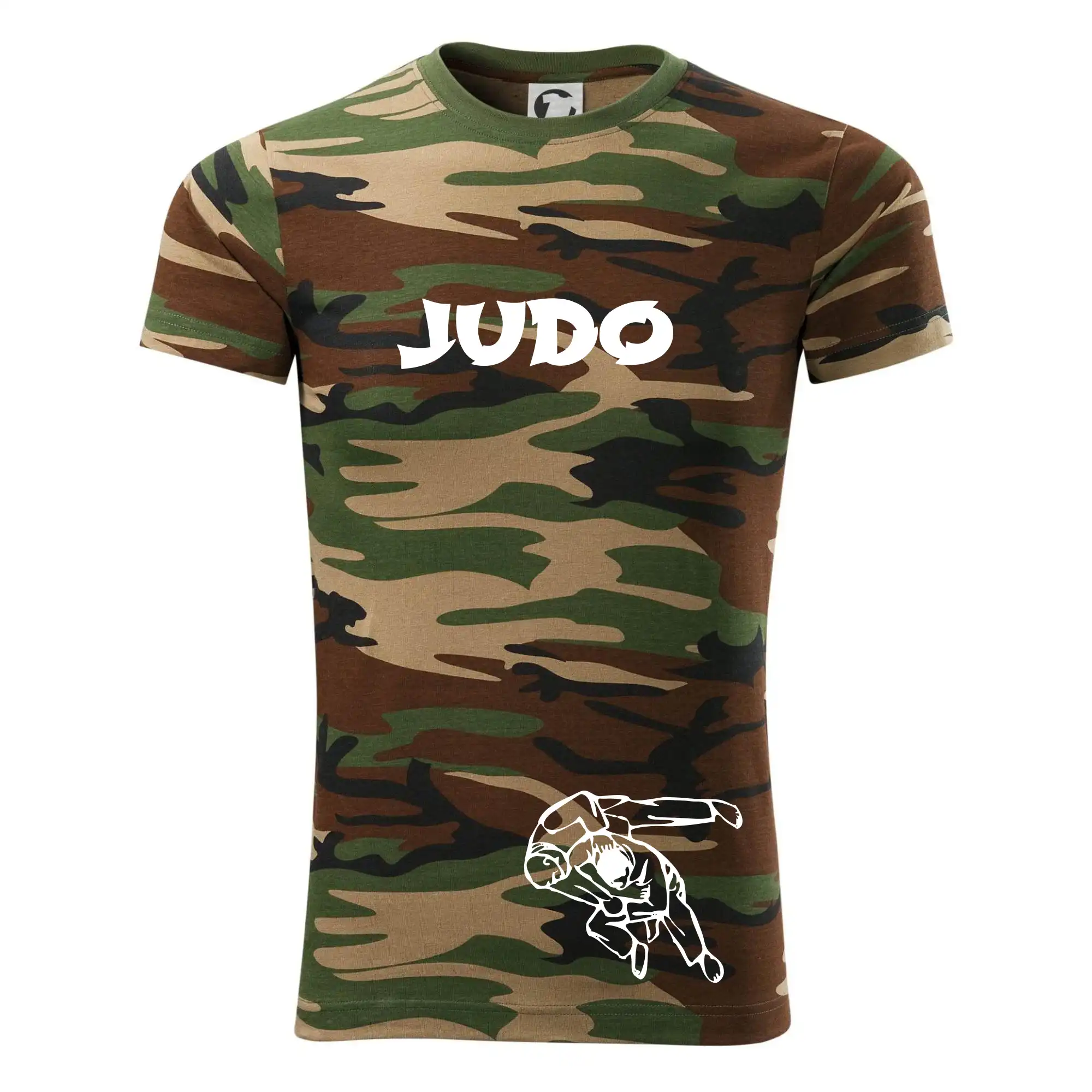Judo nápis + postavy