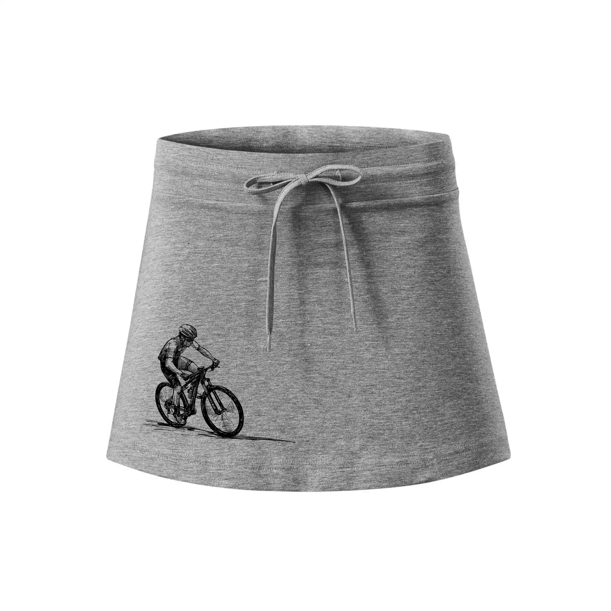 MTB kreslený cyklista