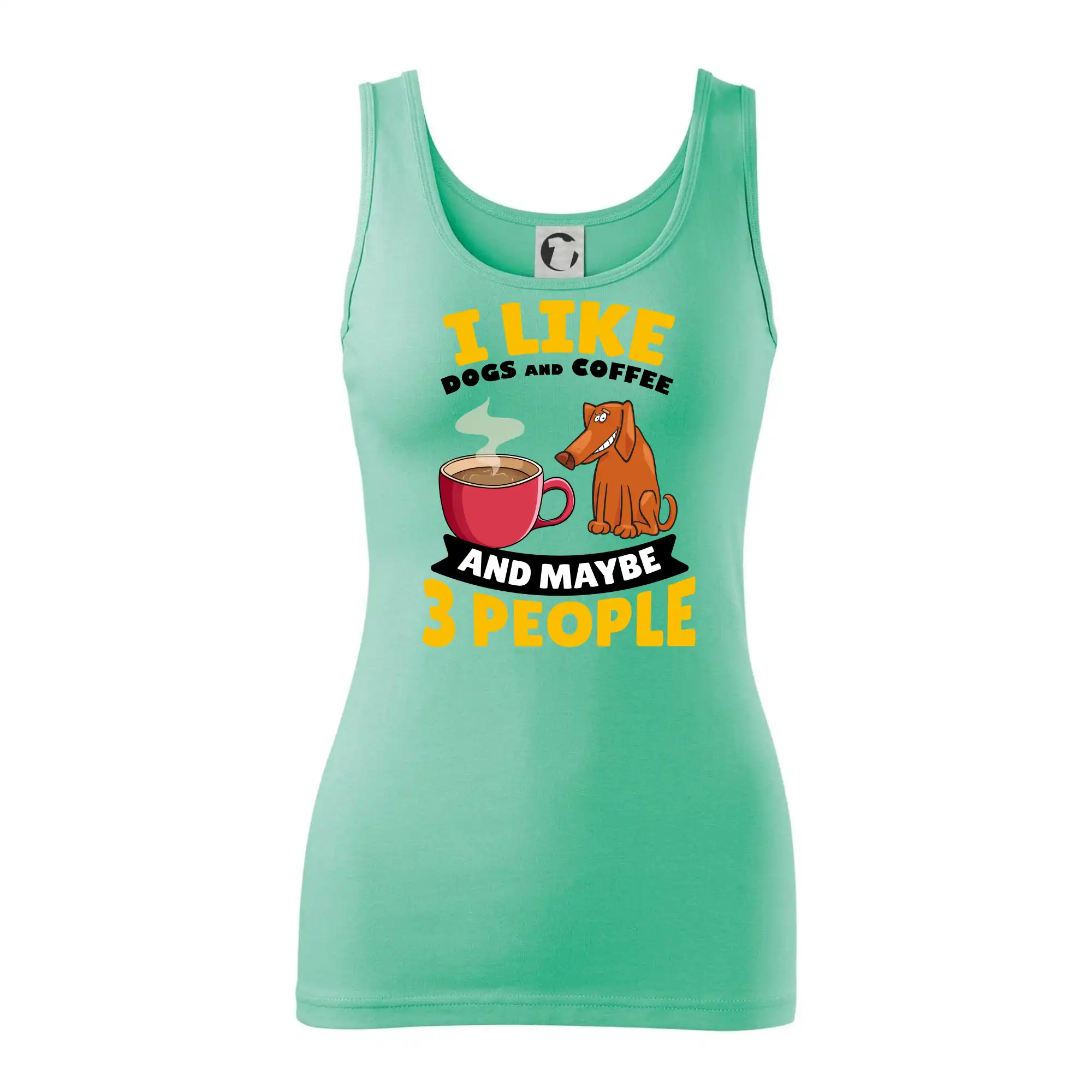 I like dogs and coffee and maybe 3 people