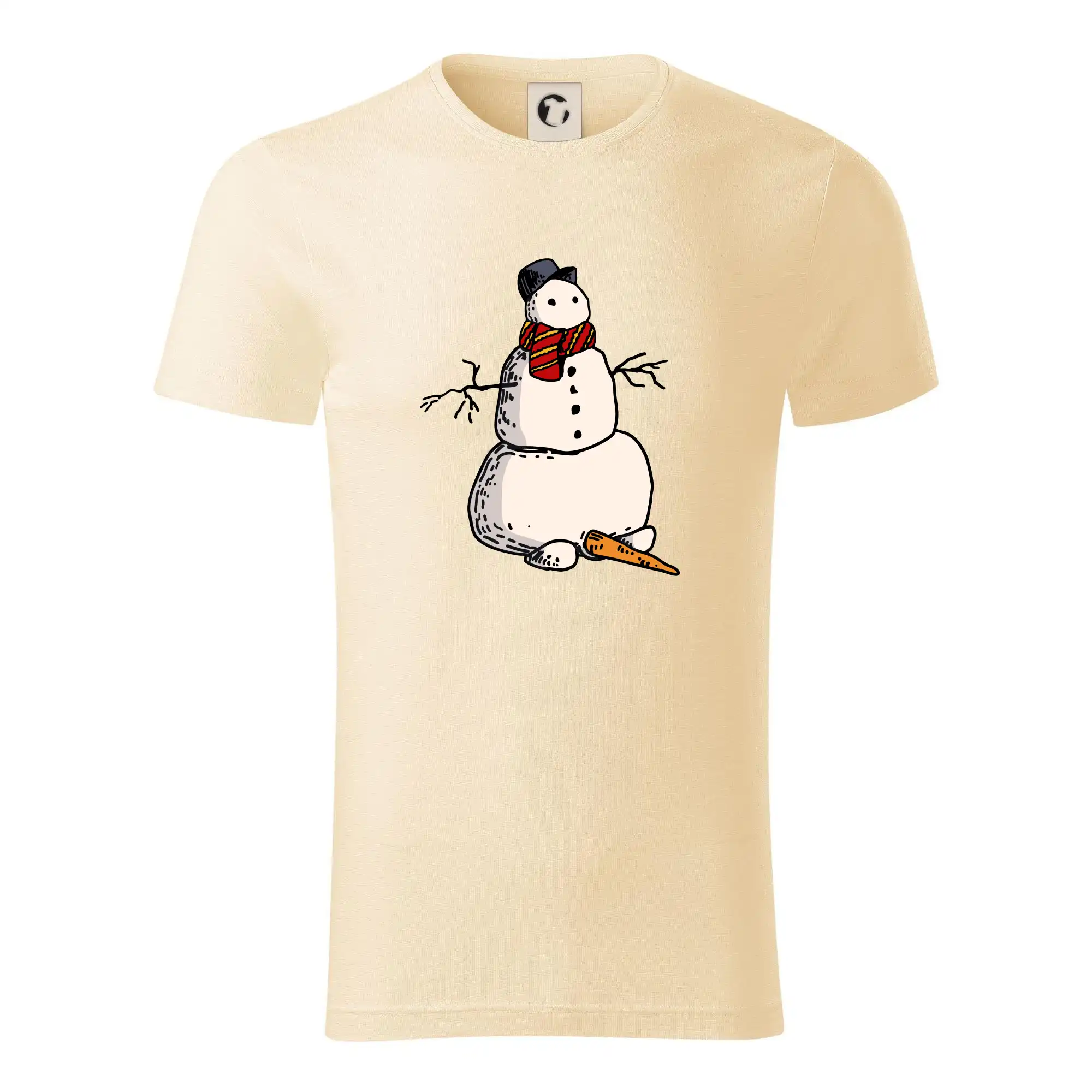 Sněhulák se spadlým nosem