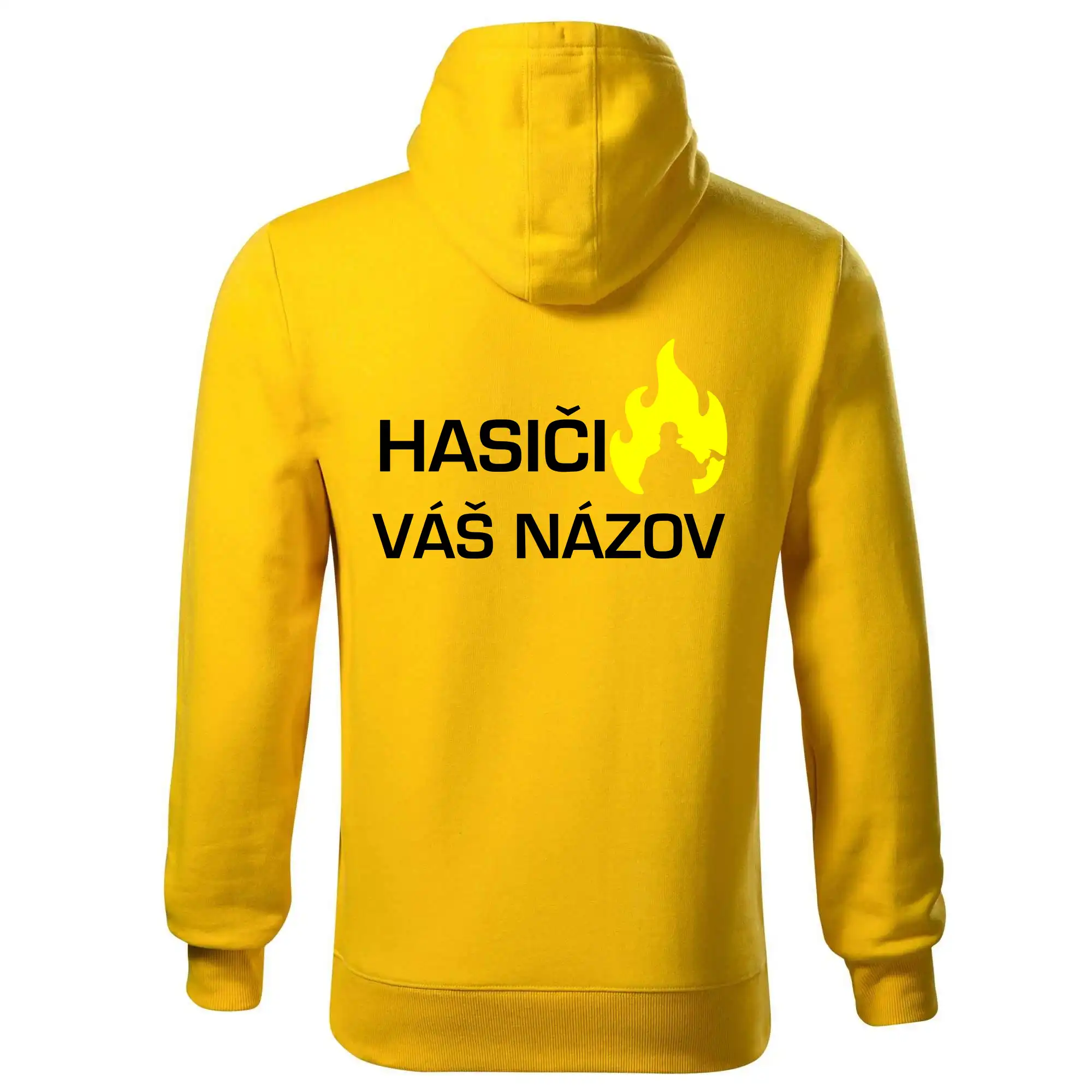 Hasiči - Váš názov - FLUO + Reflexná potlač