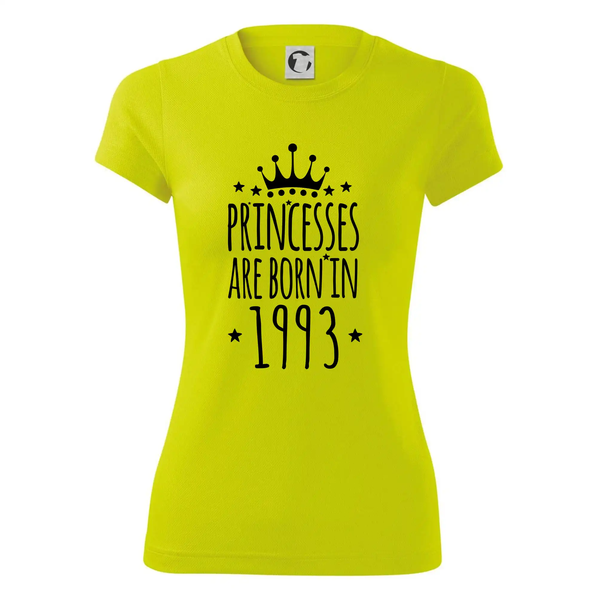 Tričká k narodeninám - Princesses are born in 1993 - Dámske Fantasy športové (dresovina)