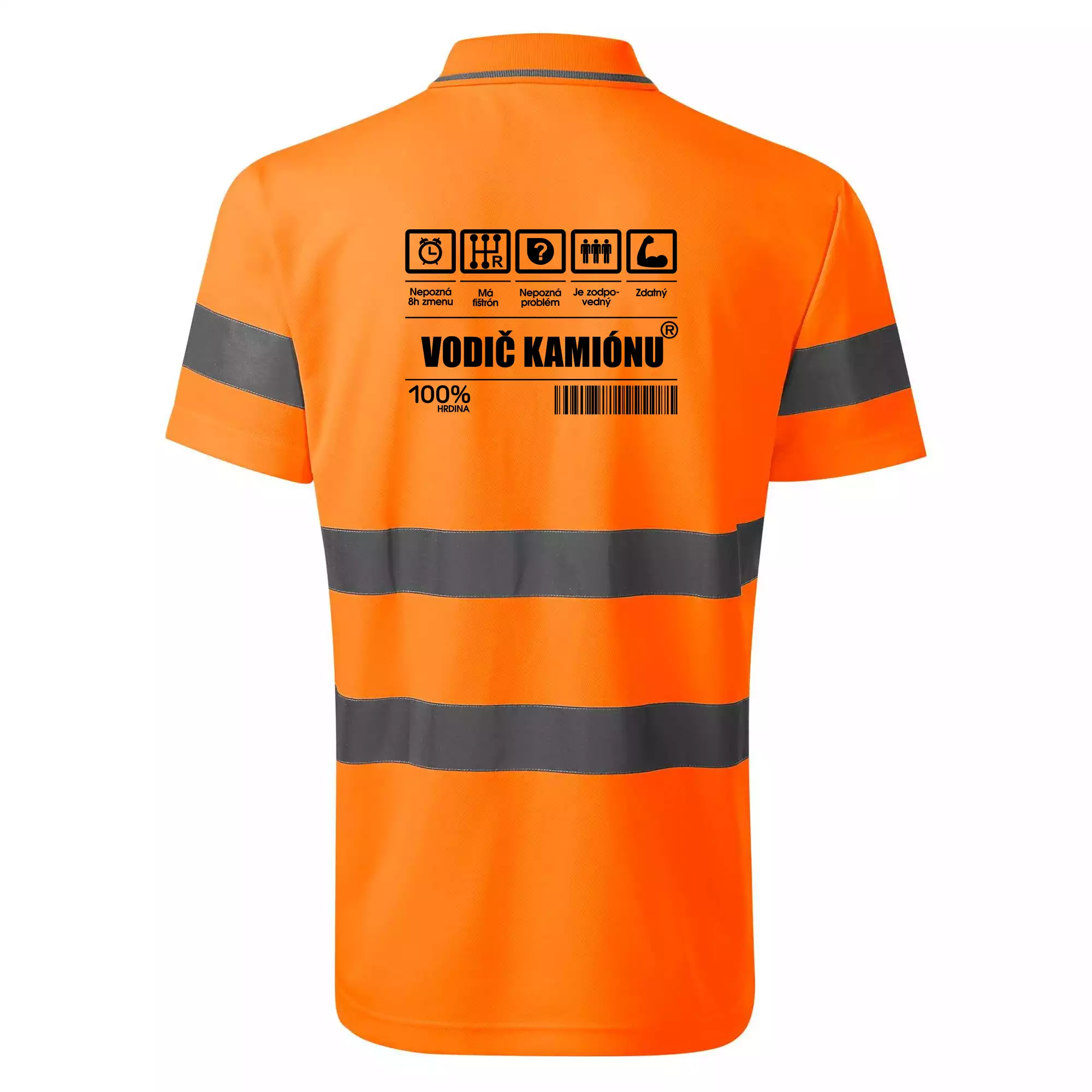 Čiarový kód - Vodič kamionu