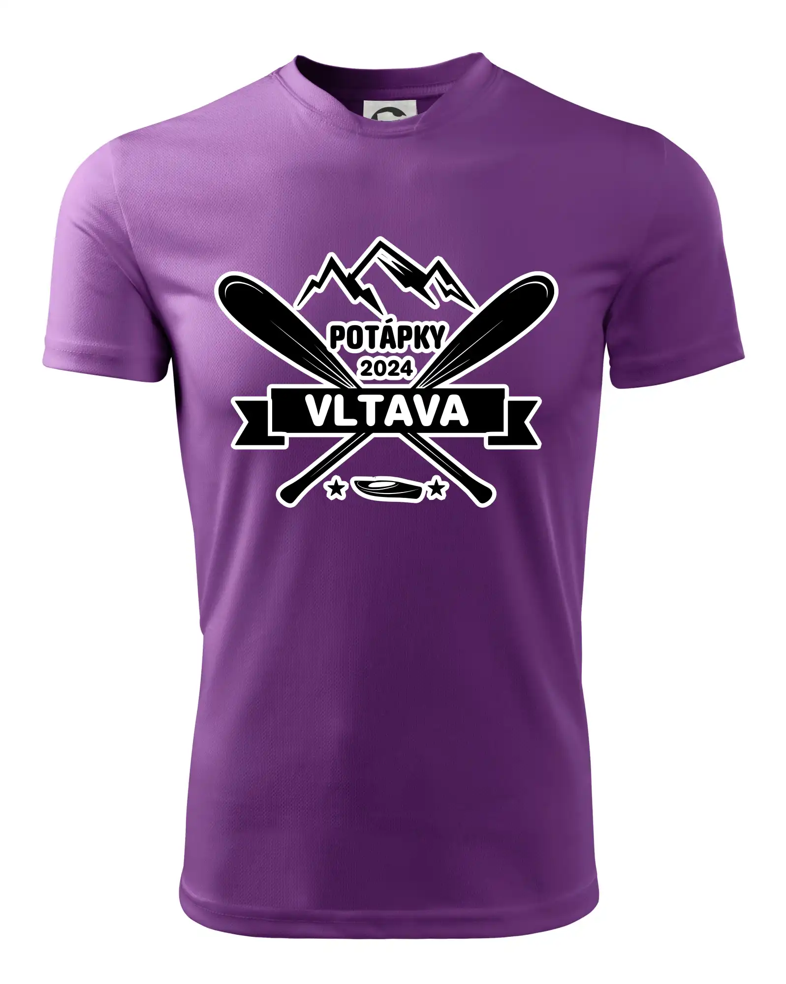 K vode - pádla hory (vlastný nápis)