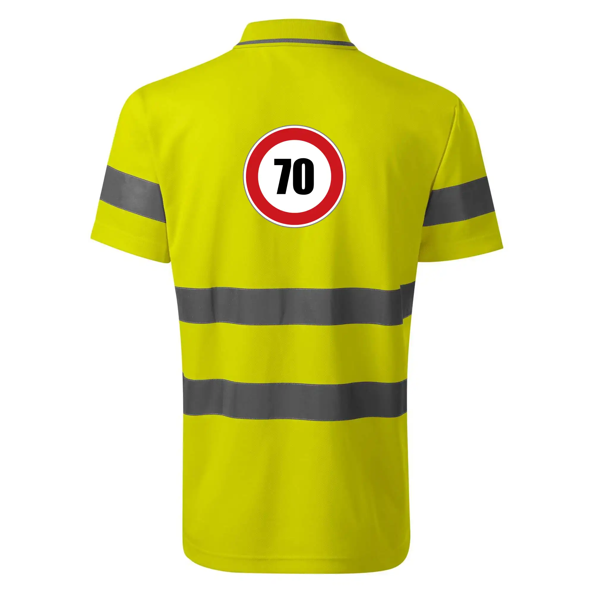 Dopravní značka - omezení rychlosti 70