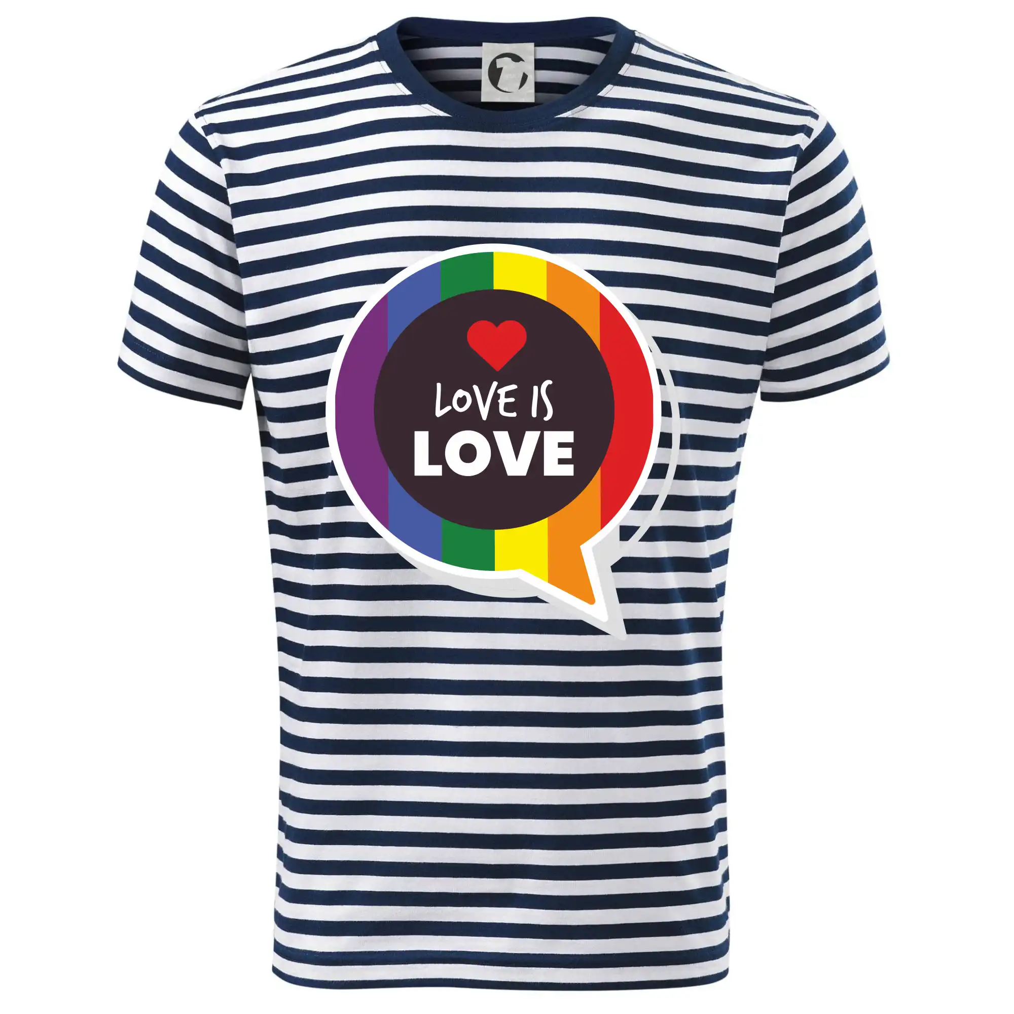 Tričká pre LGBT a Queer komunitu - Love is love bublina - Dětské triko na vodu
