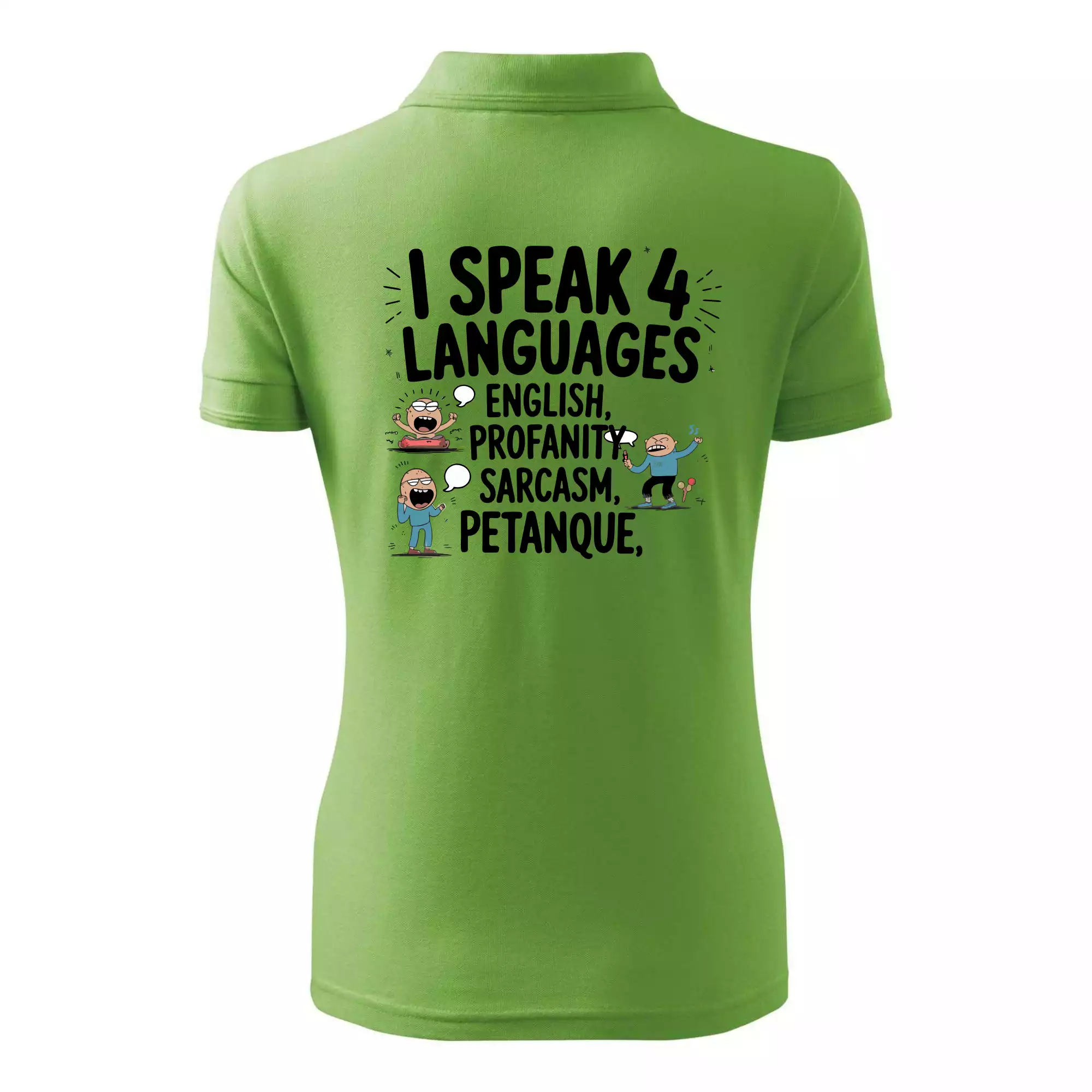 I speak 4 language - Petanque