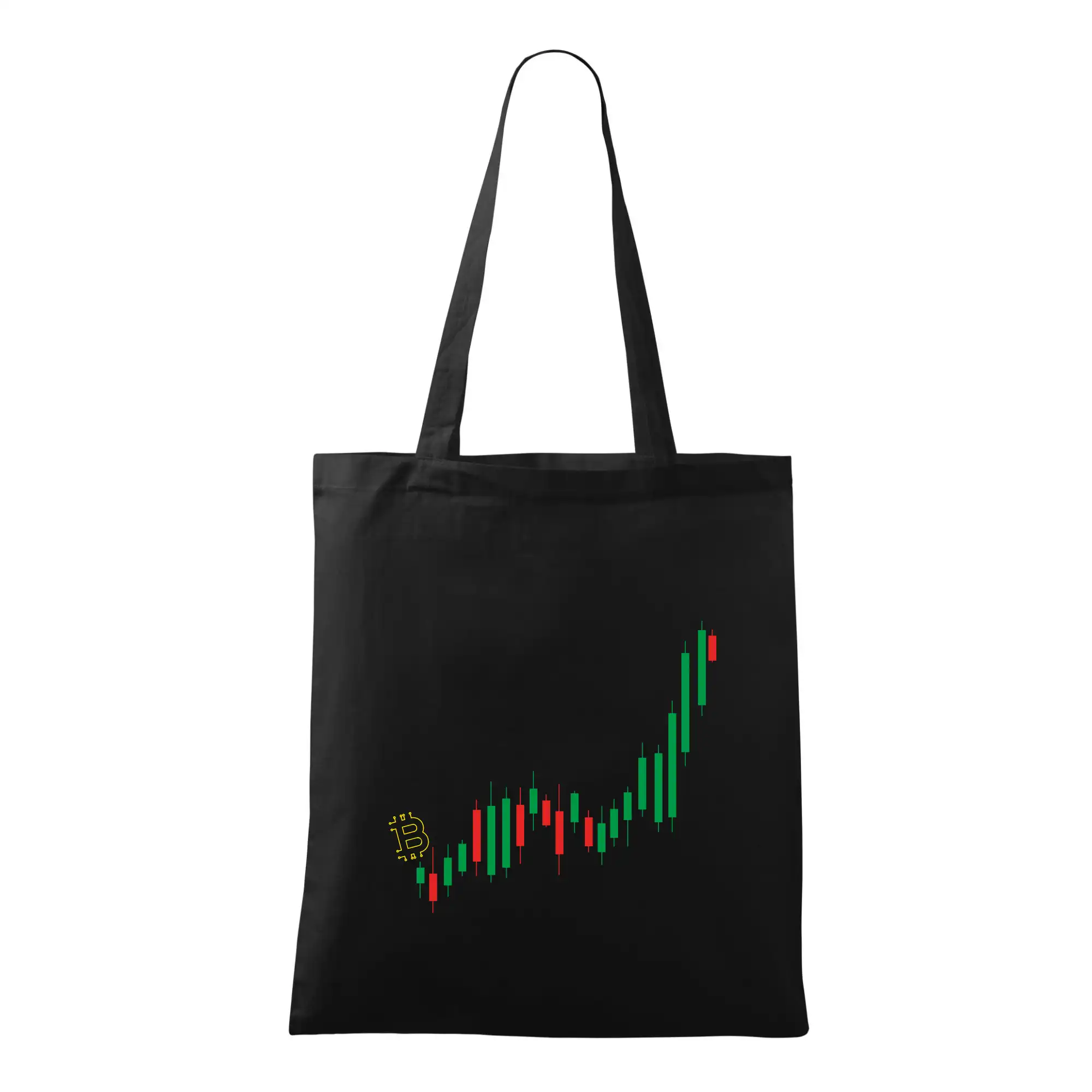 Bitcoin candle bar - Taška bavlnená