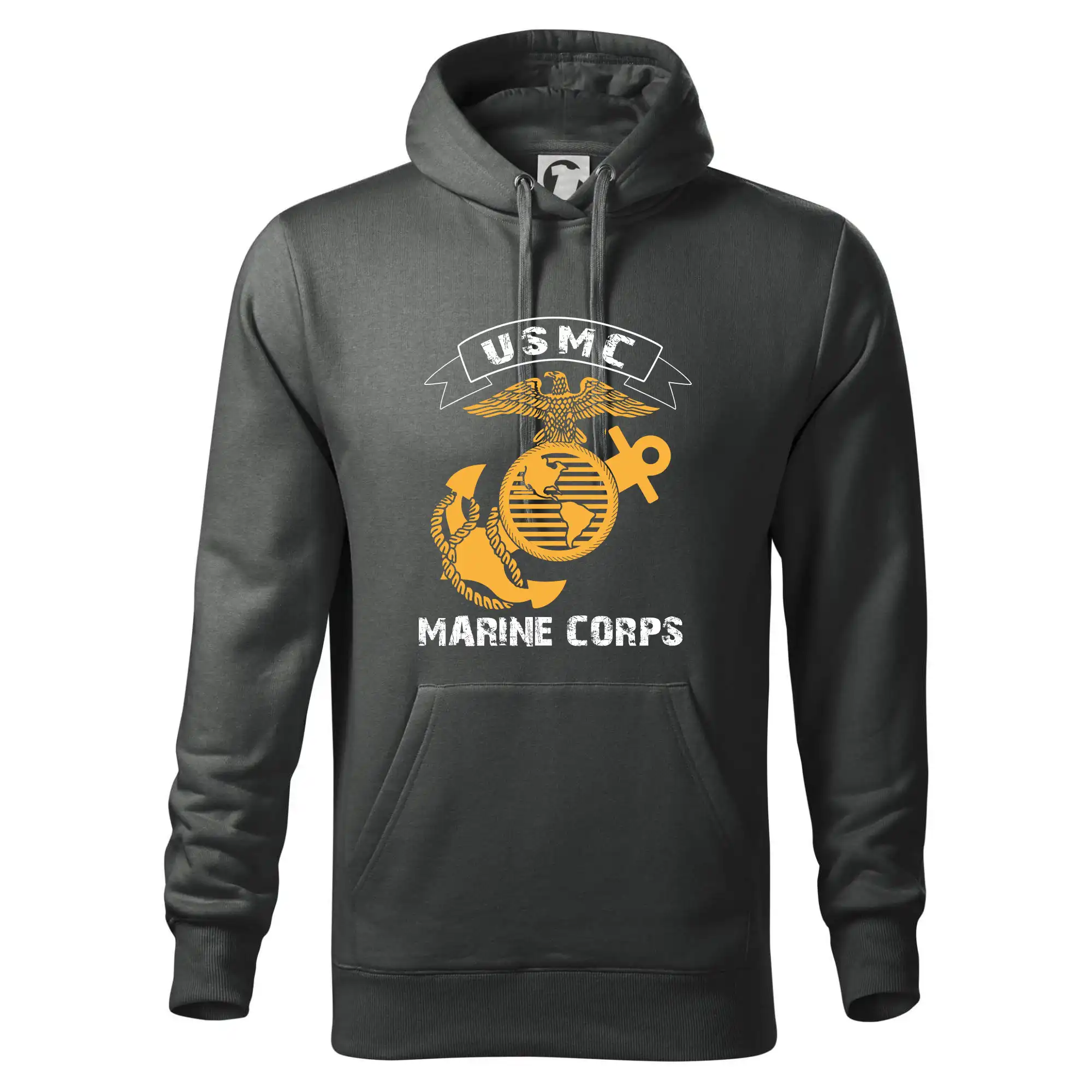 Usmc marines corps - Mikina pánska Cape s kapucňou