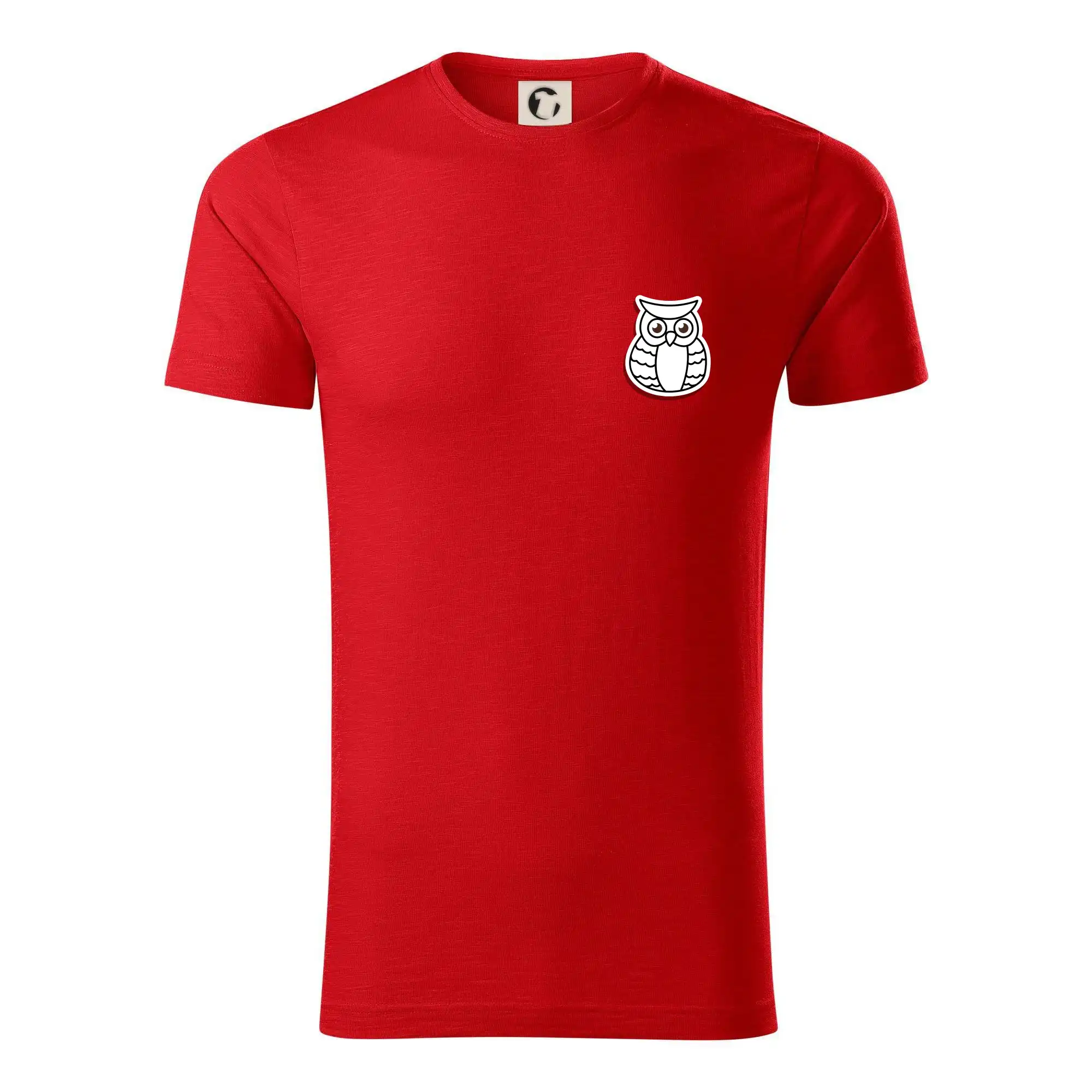 Sova kreslená na prsu