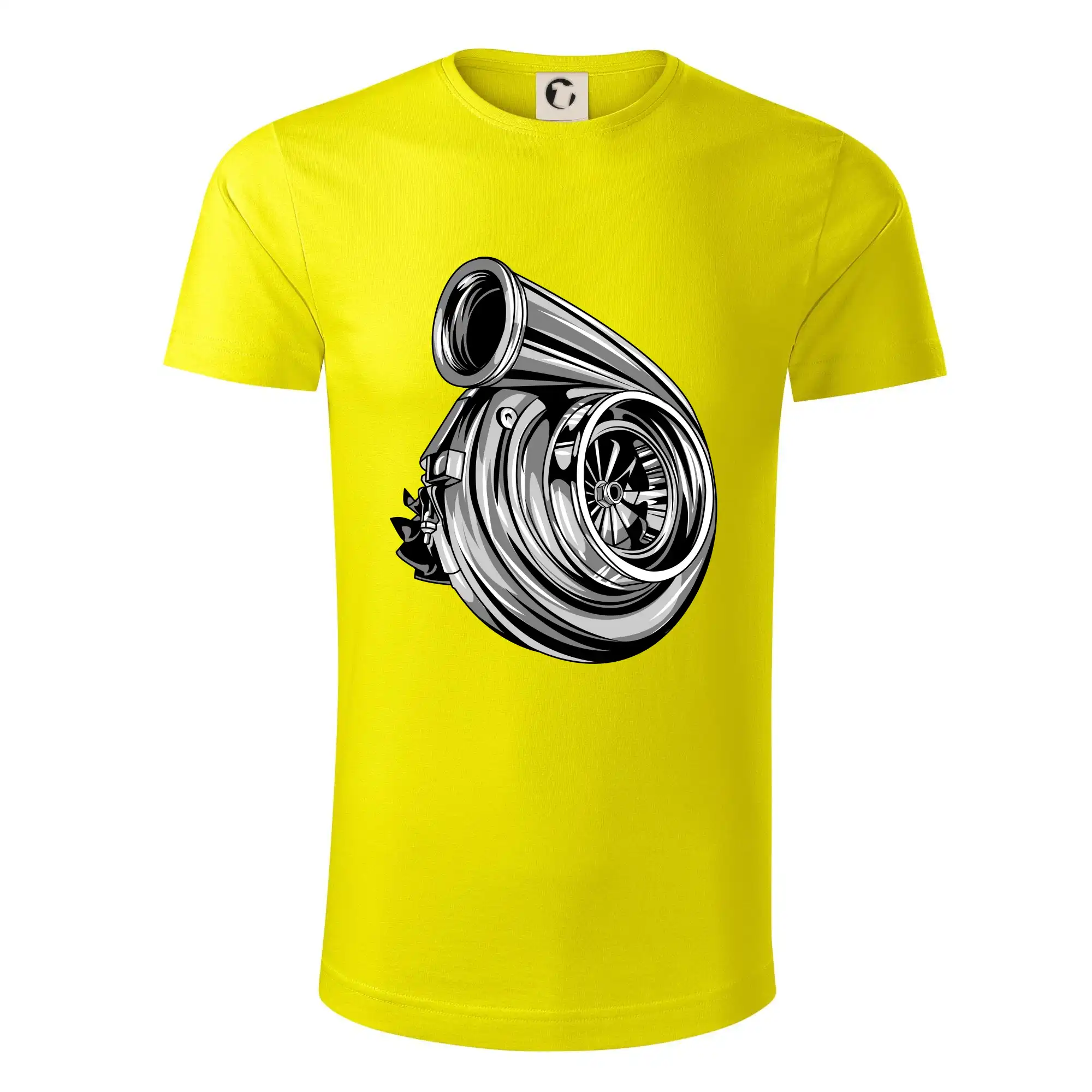 Auto tričká - Car turbo - Tričko z organickej bavlny