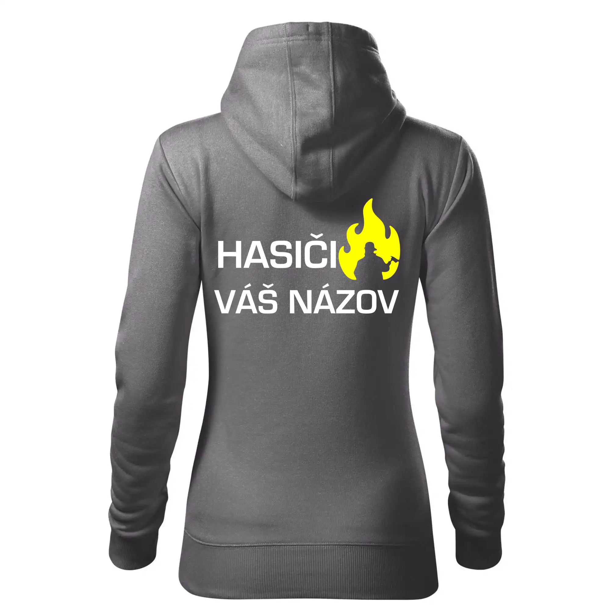 Hasiči - Váš názov - FLUO + Reflexná potlač