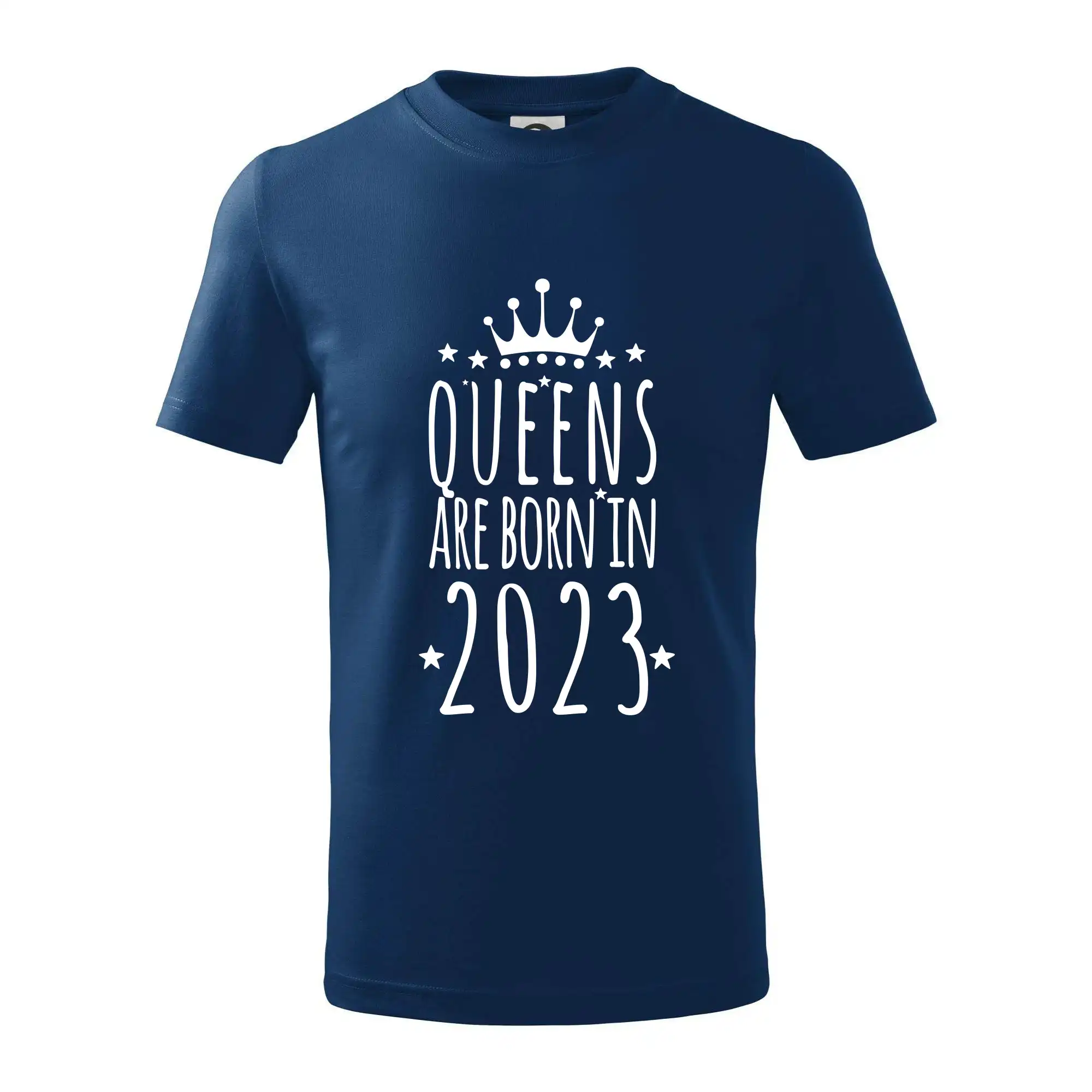 Queens are born in 2023 - Tričko detské bavlnené
