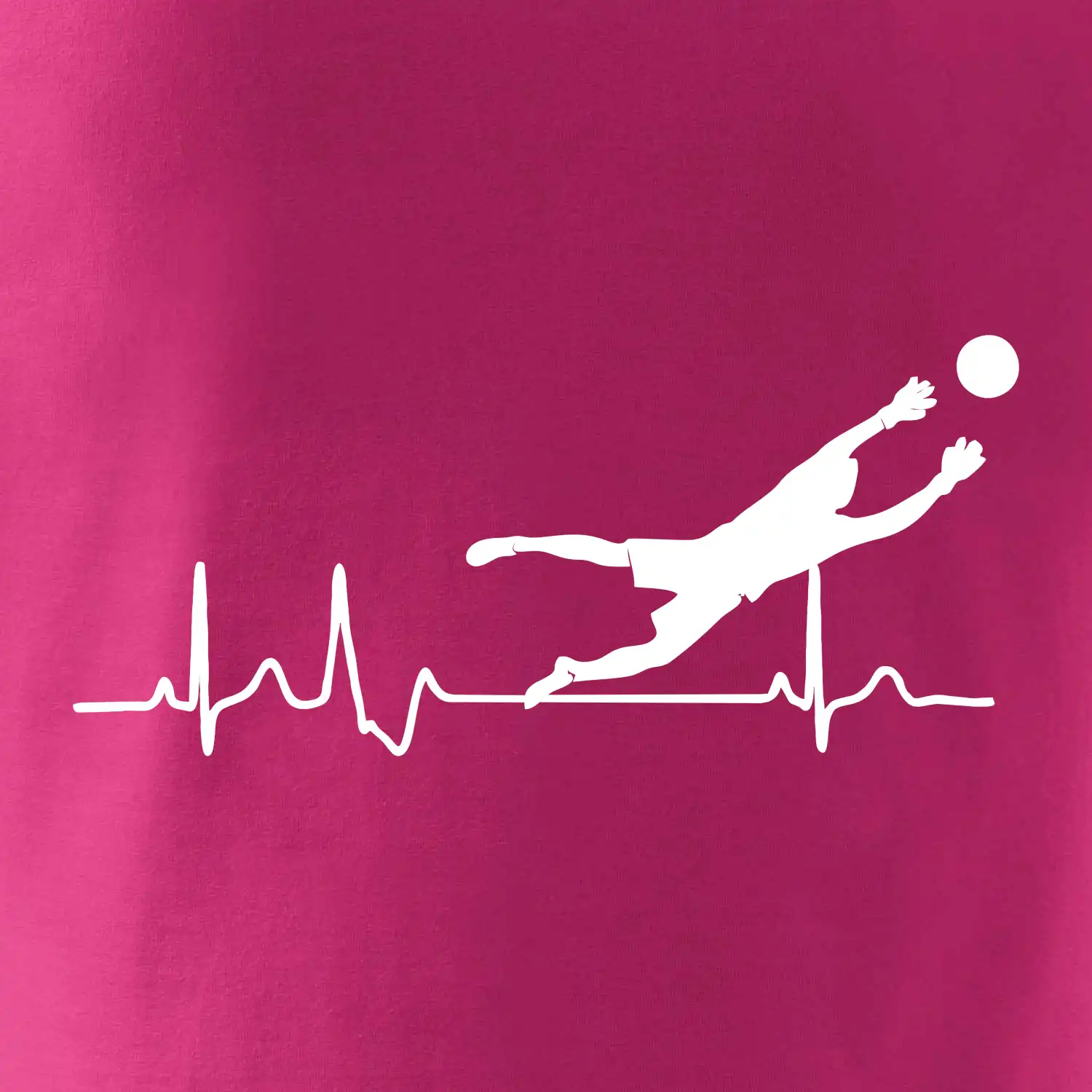 Ekg fotbal brankář