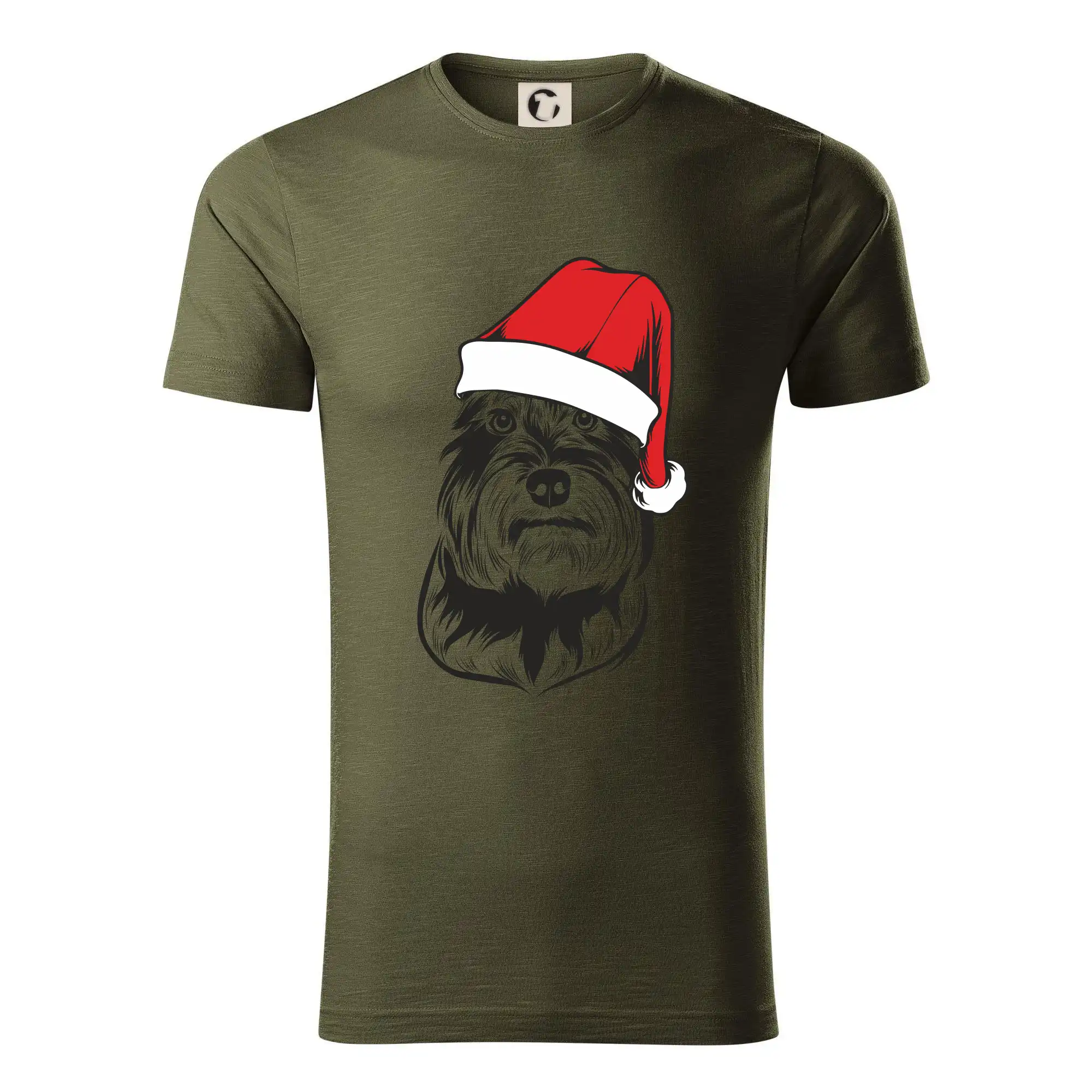 Ostatné psie plemená - Bradáč vianočný - Tričko z organickej bavlny