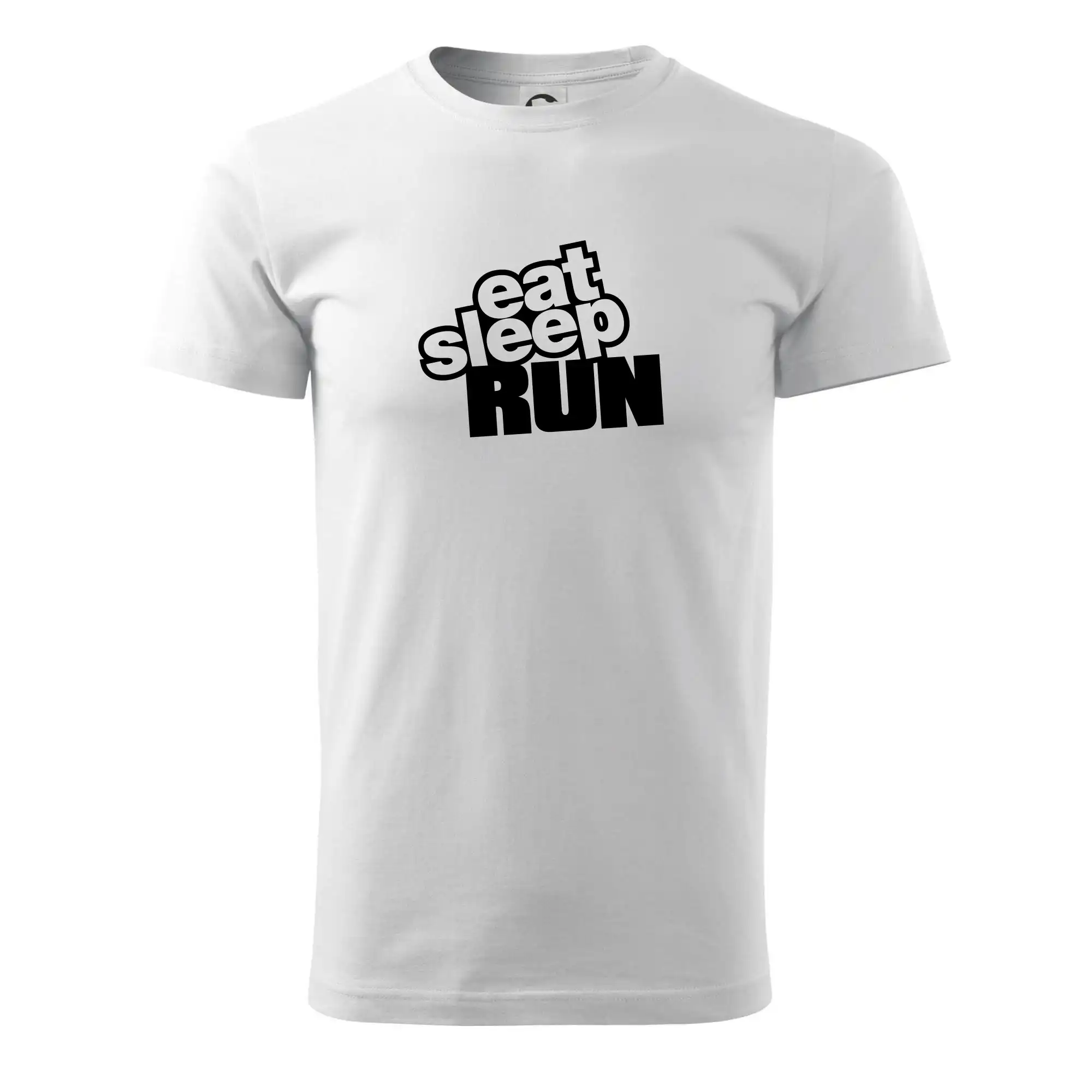 Eat sleep repeat - Eat sleep run - Pánske tričko nižšej gramáže