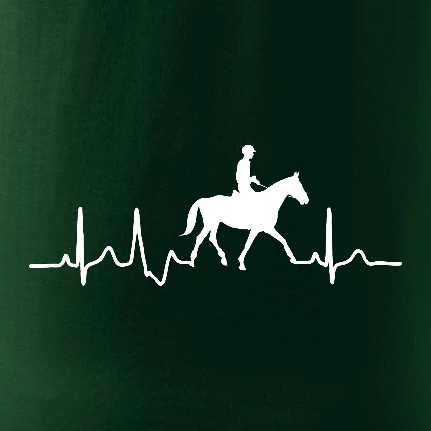 EKG kůň přeskok