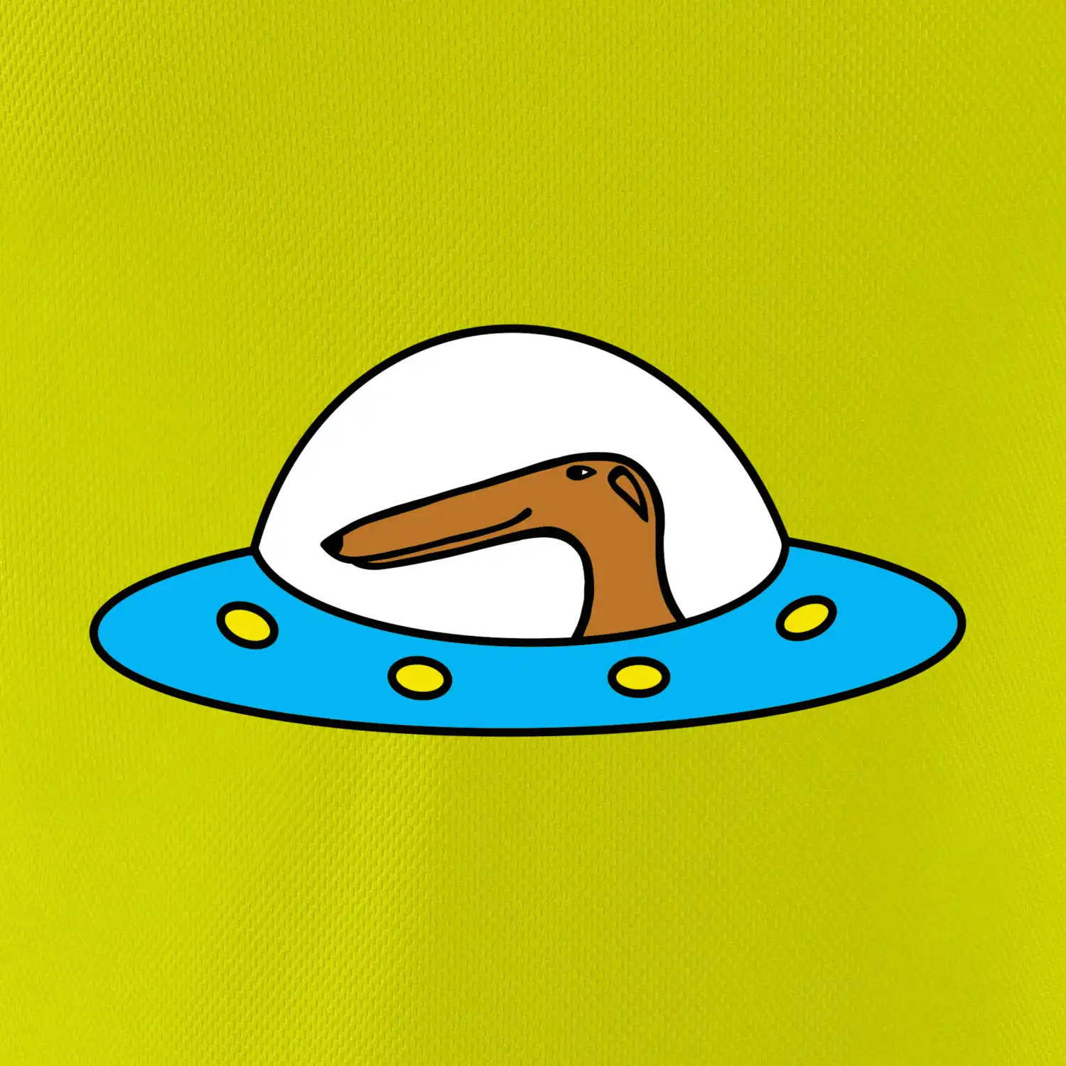 UFO pes bez p (Moňas)