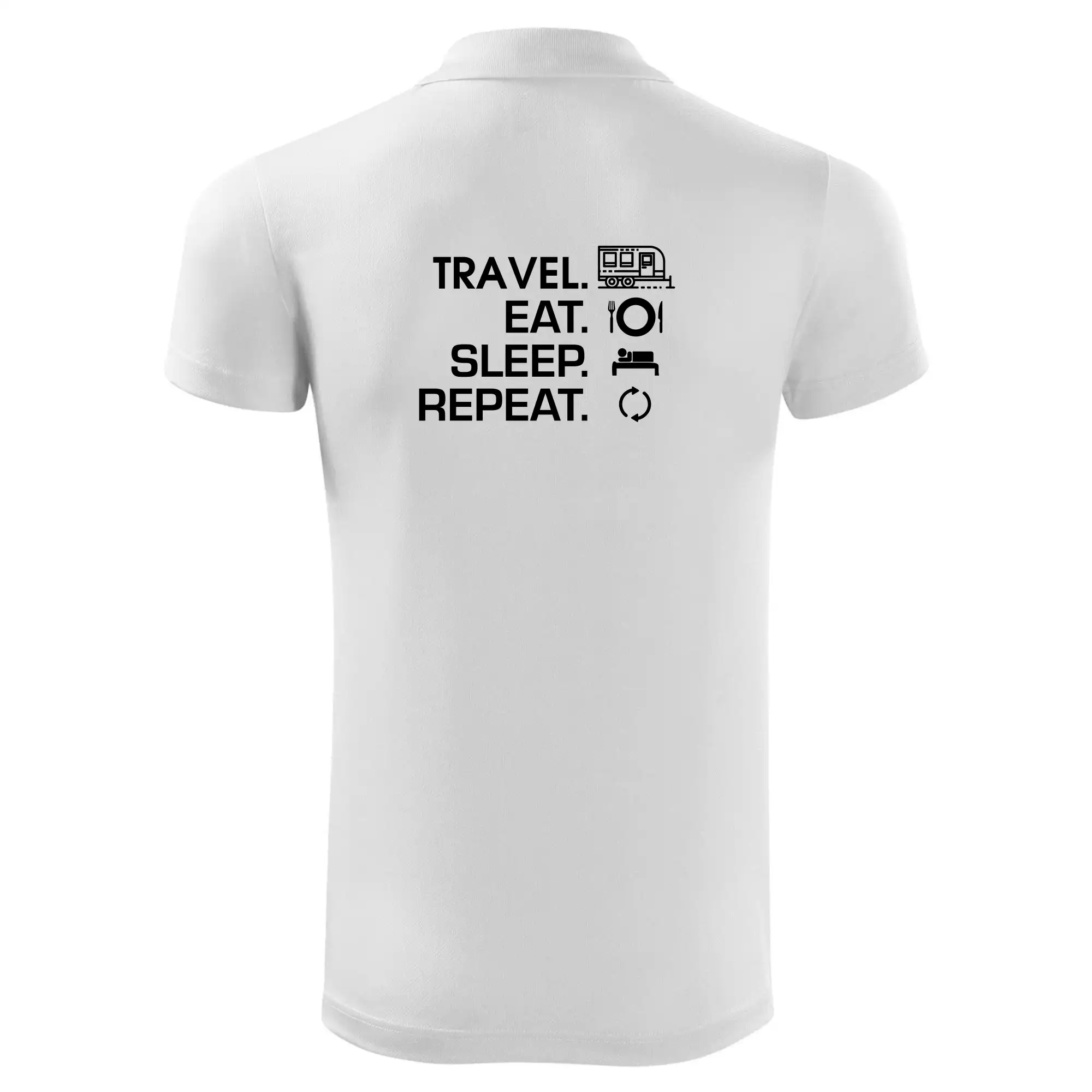 Eat sleep travel - Velký  přívěs