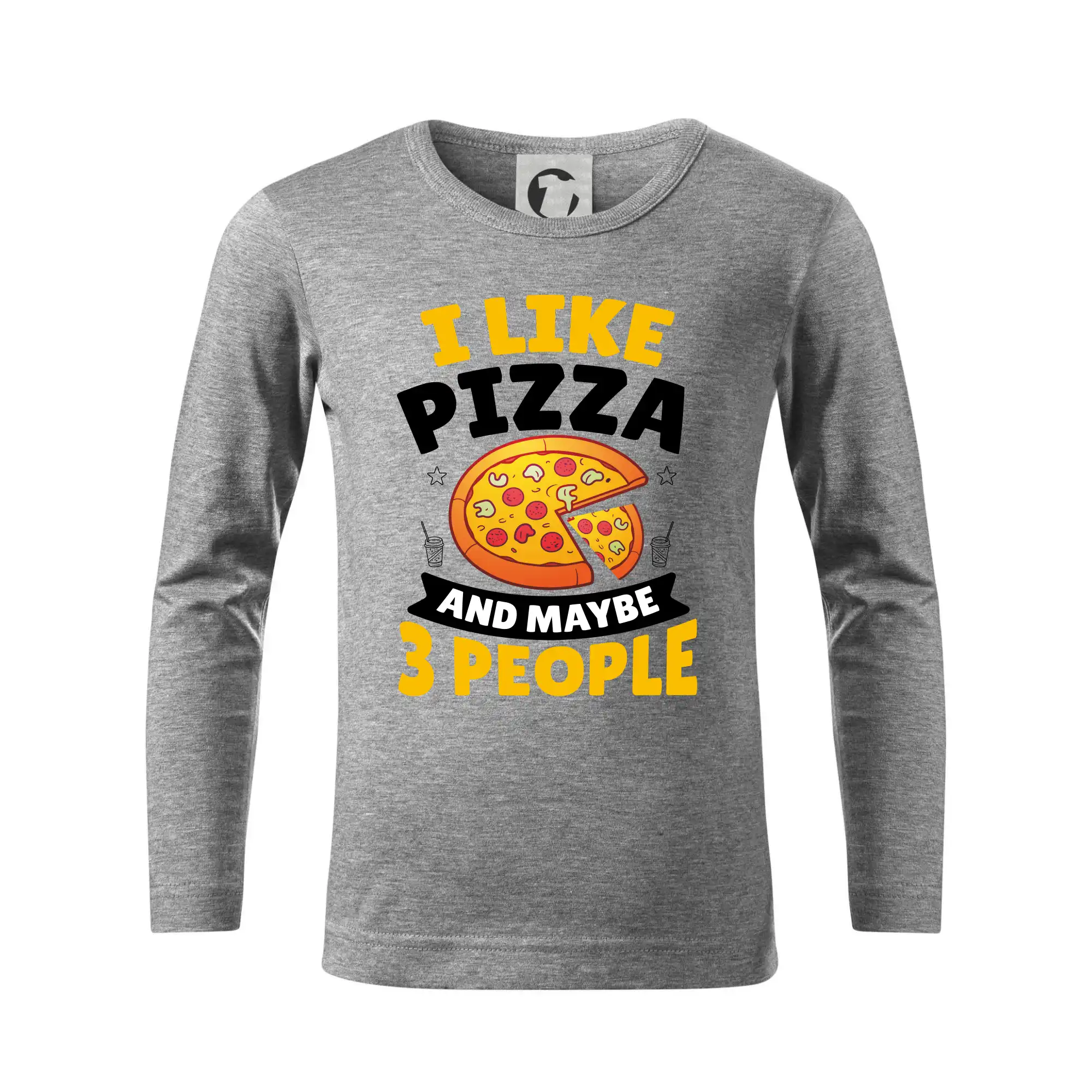 I like pizza and maybe 3 people
