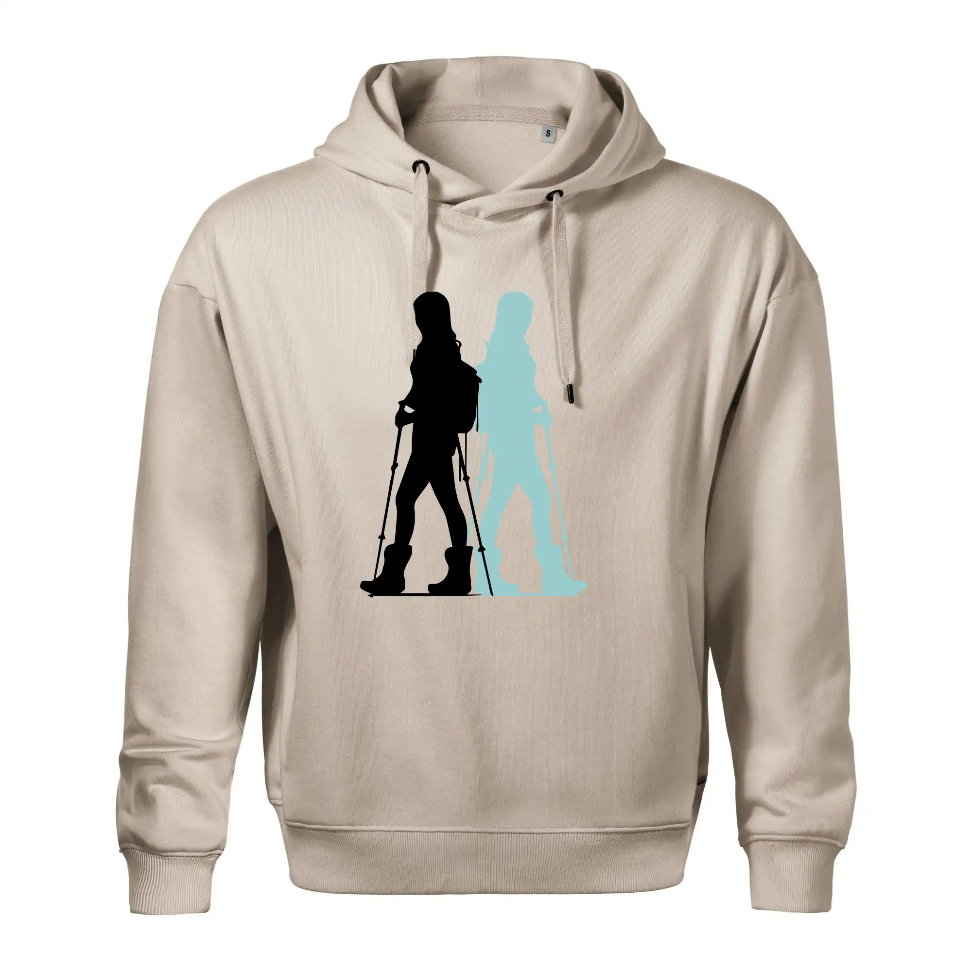 Nordic walking figury - žena