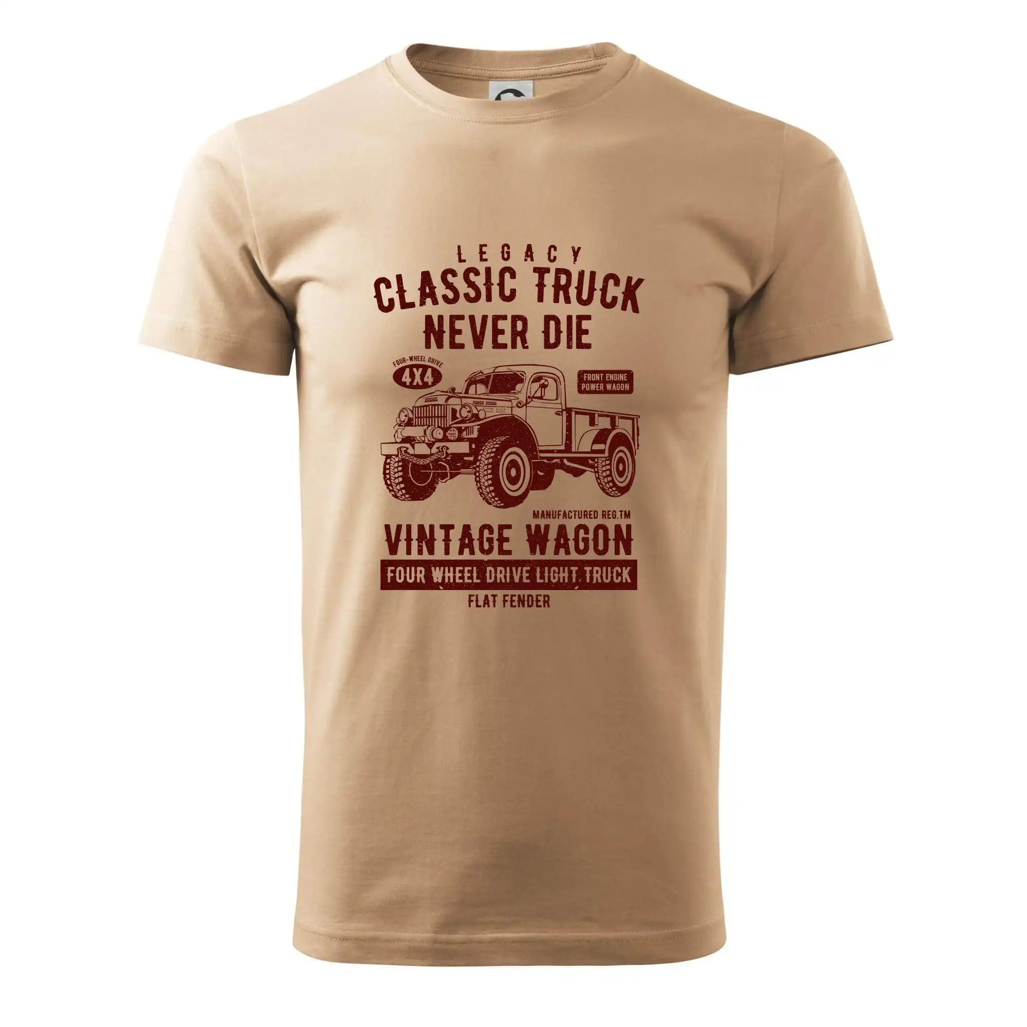 Tričká s kamionmi a nákladiakmi - Classic Truck - Pánske tričko nižšej gramáže