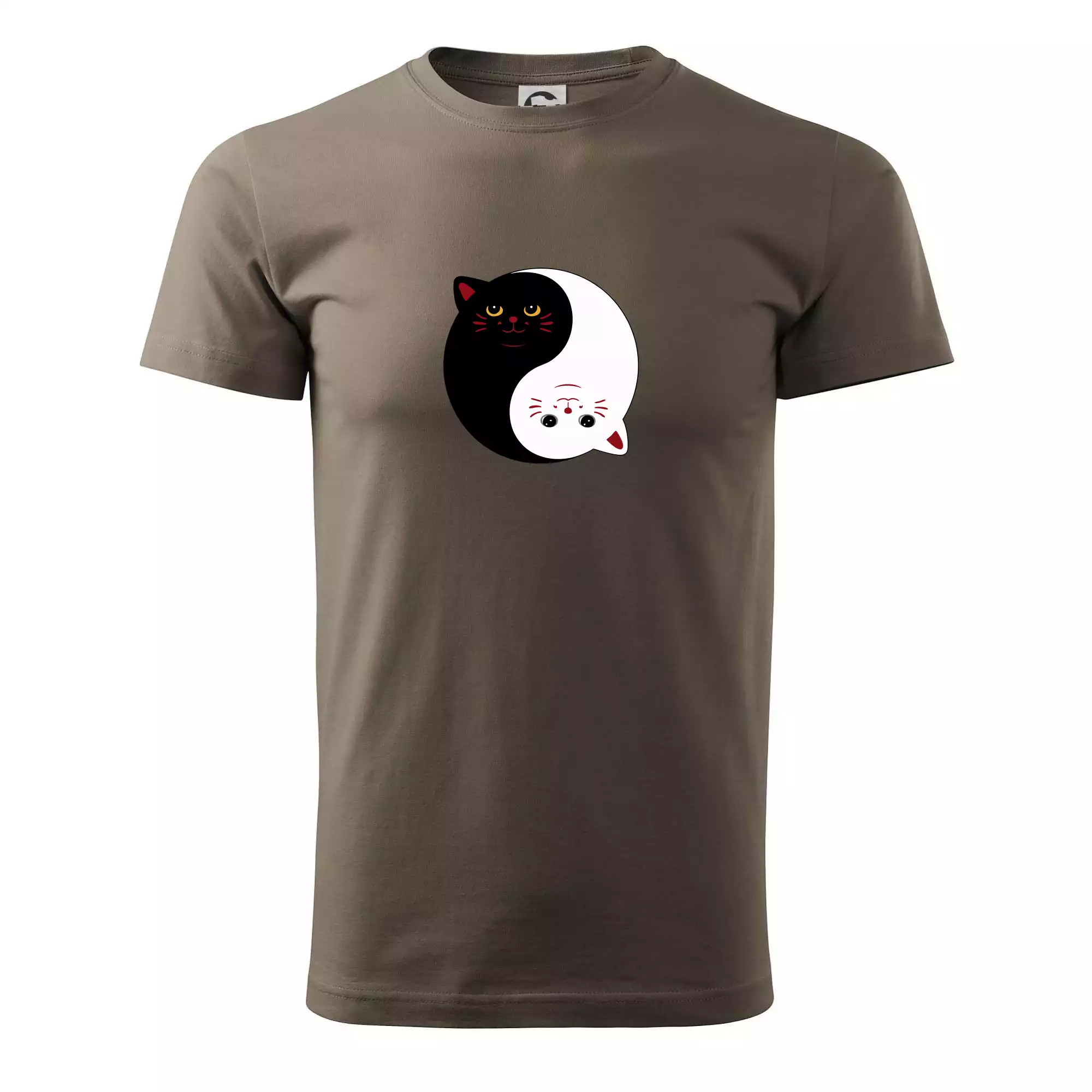 Kočky jin jang barevné