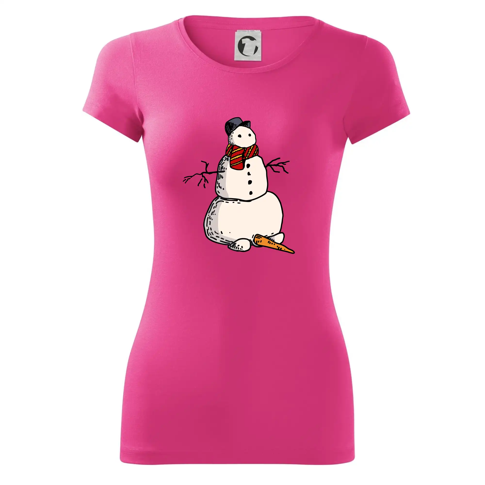 Sněhulák se spadlým nosem