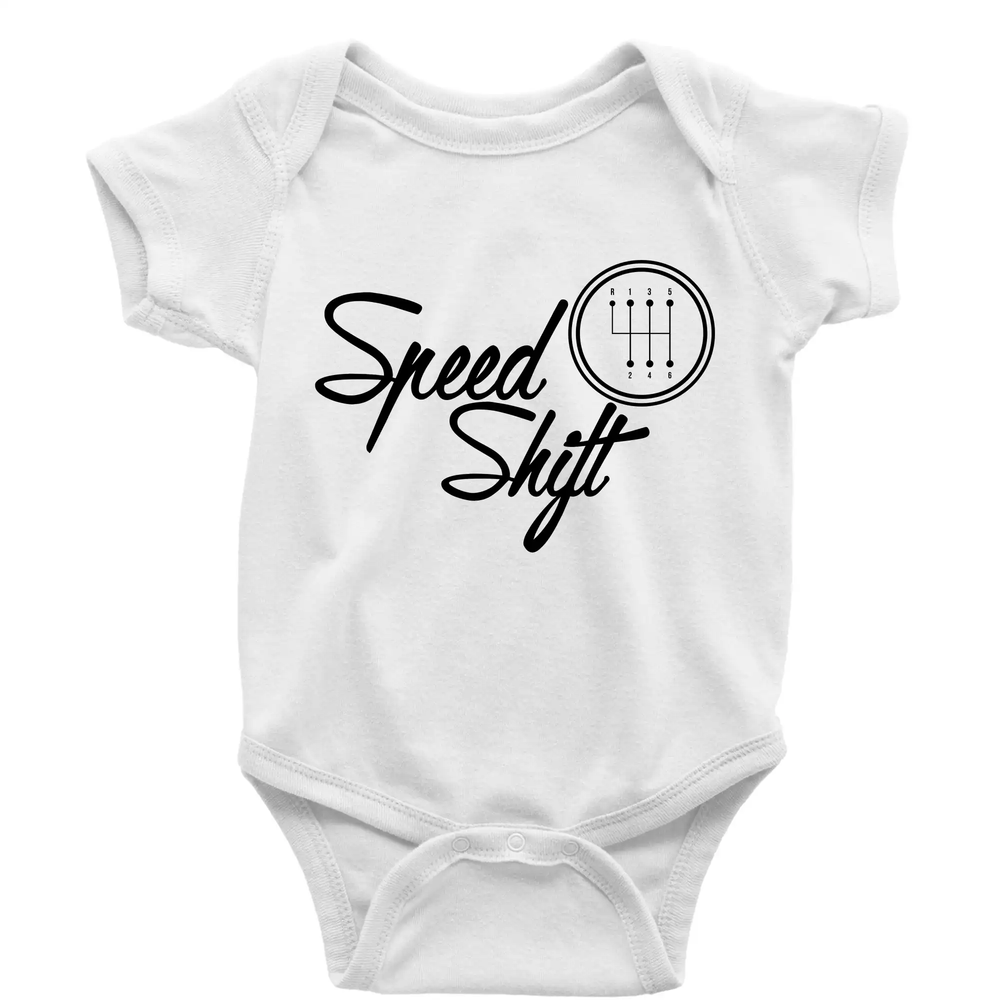 Auto tričká - Speed shift - Body dojčenské s krátkym rukávom