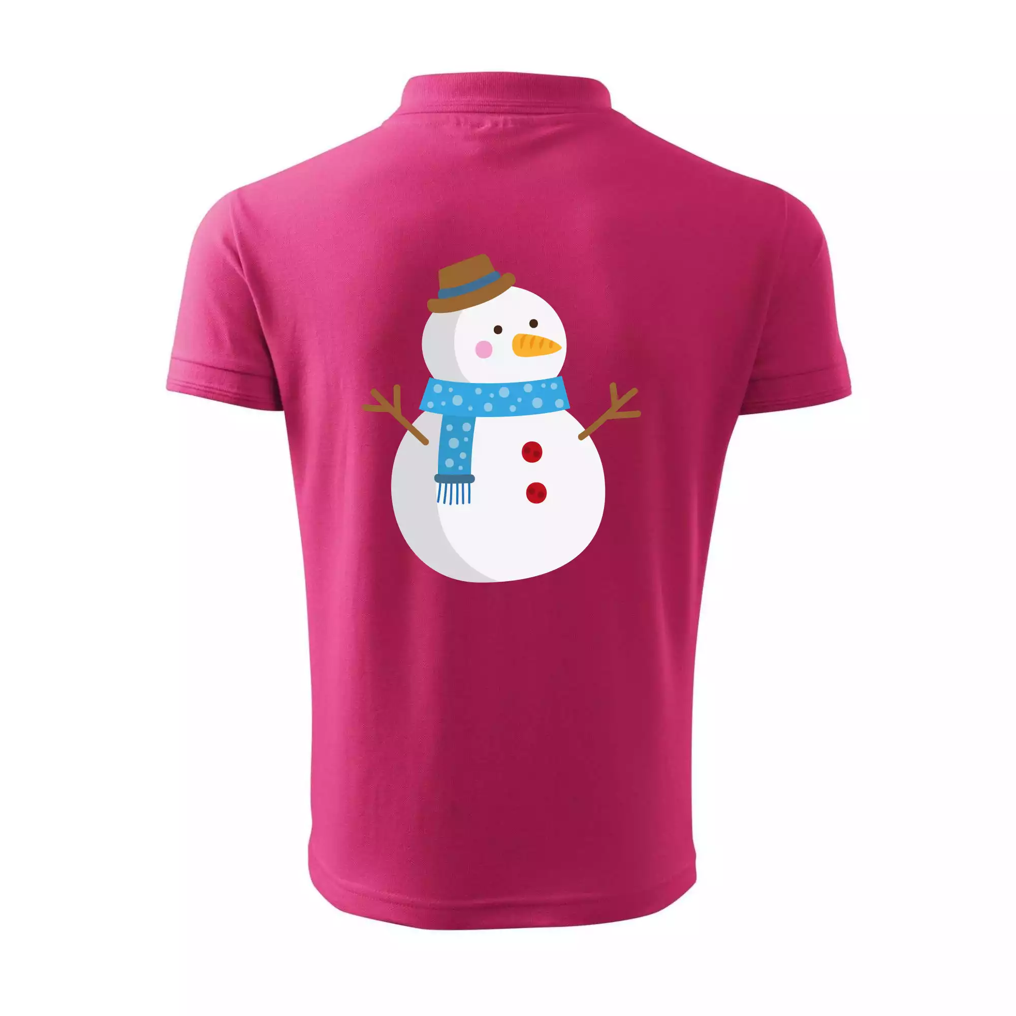 Sněhulák se šálou