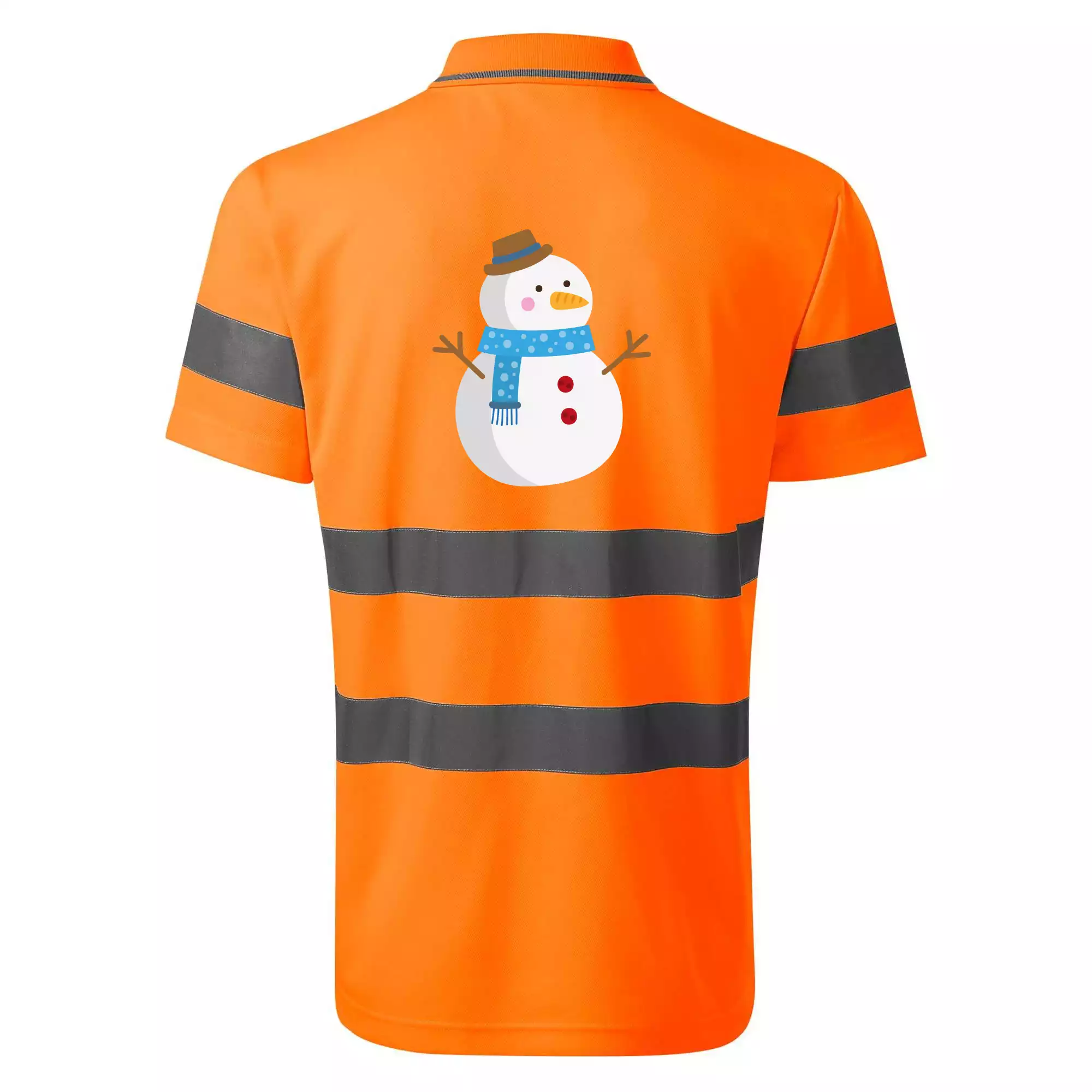 Sněhulák se šálou