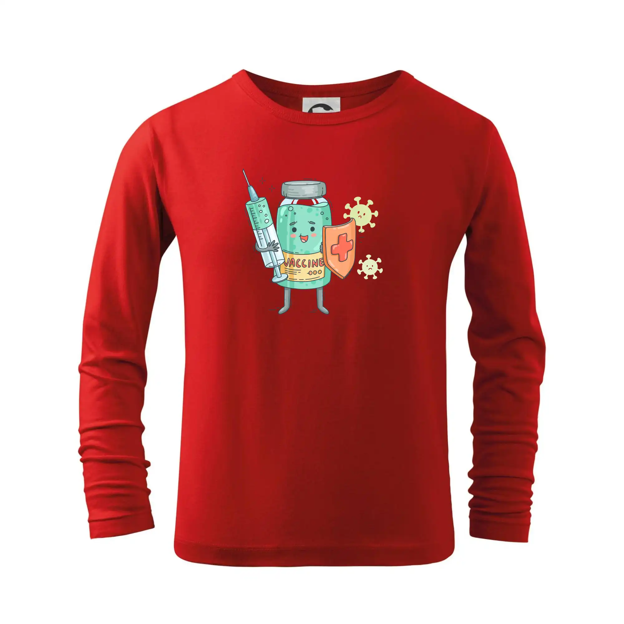 Cartoon vaccine - Tričko detské Long Sleeve