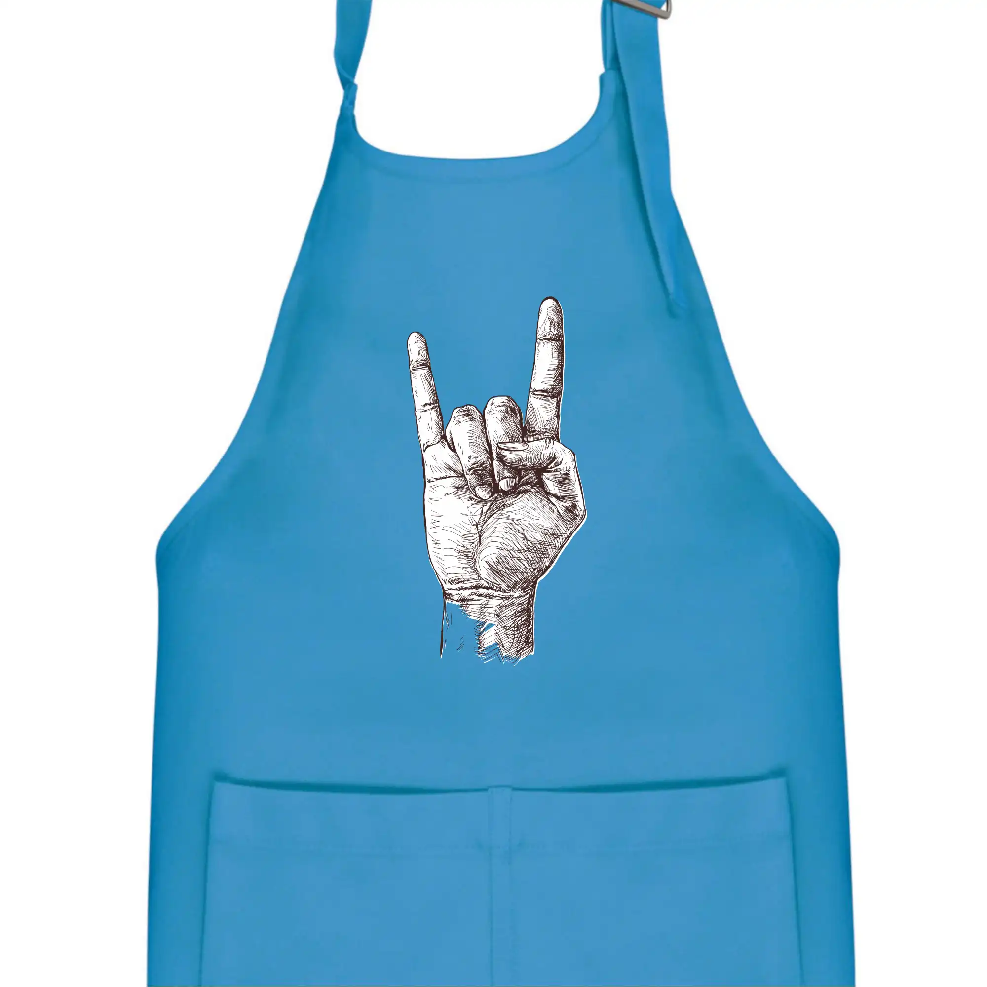 Rocková ruka kreslená