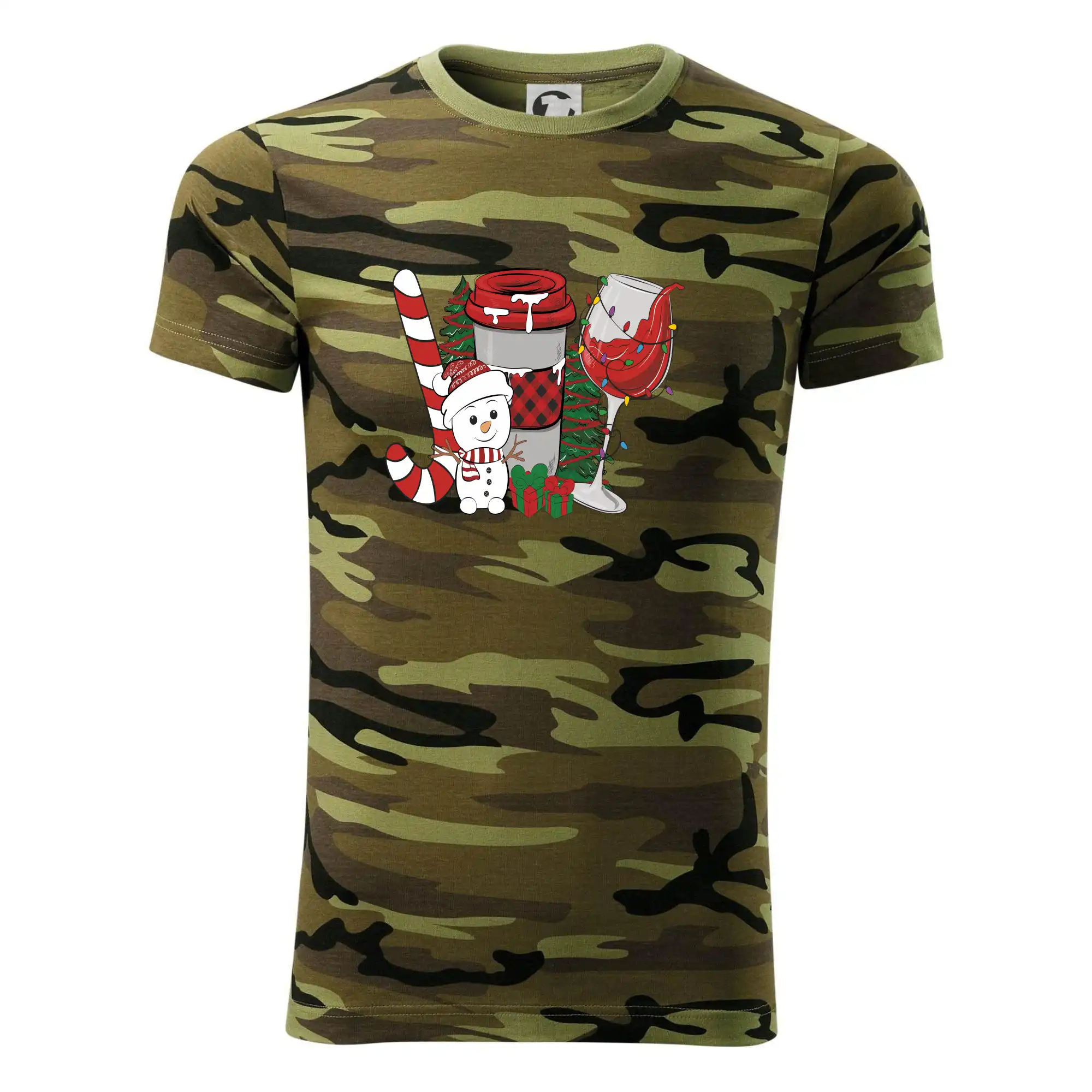 Vánoce, víno a sněhulák