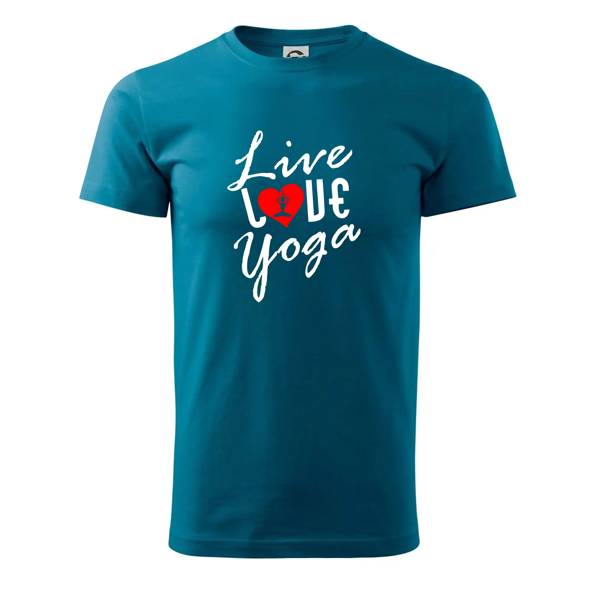 Tričká na jógu - Live Love Yoga - Klasické pánske tričko vyššej gramáže