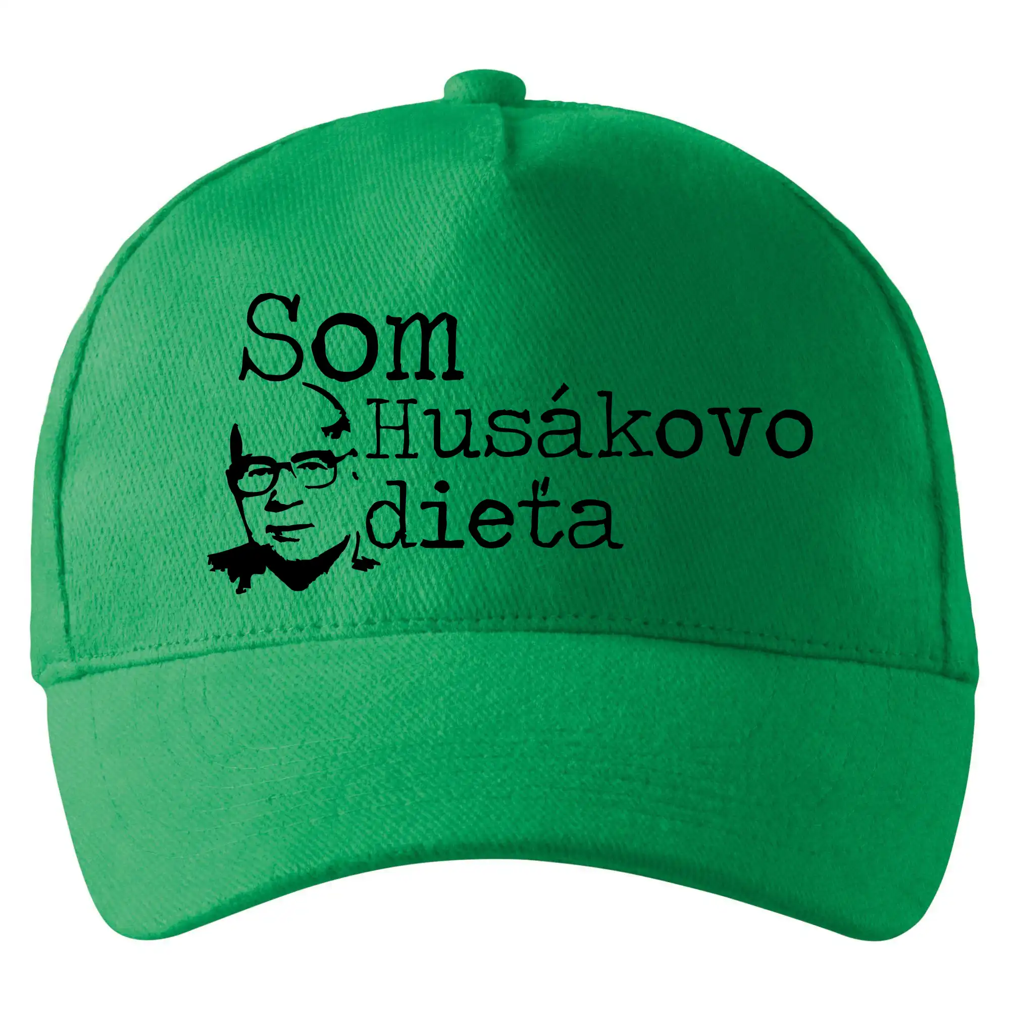 Tričká k narodeninám - Som Husákovo dieťa - Šiltovka so zahnutým šiltom a mosaznou sponou