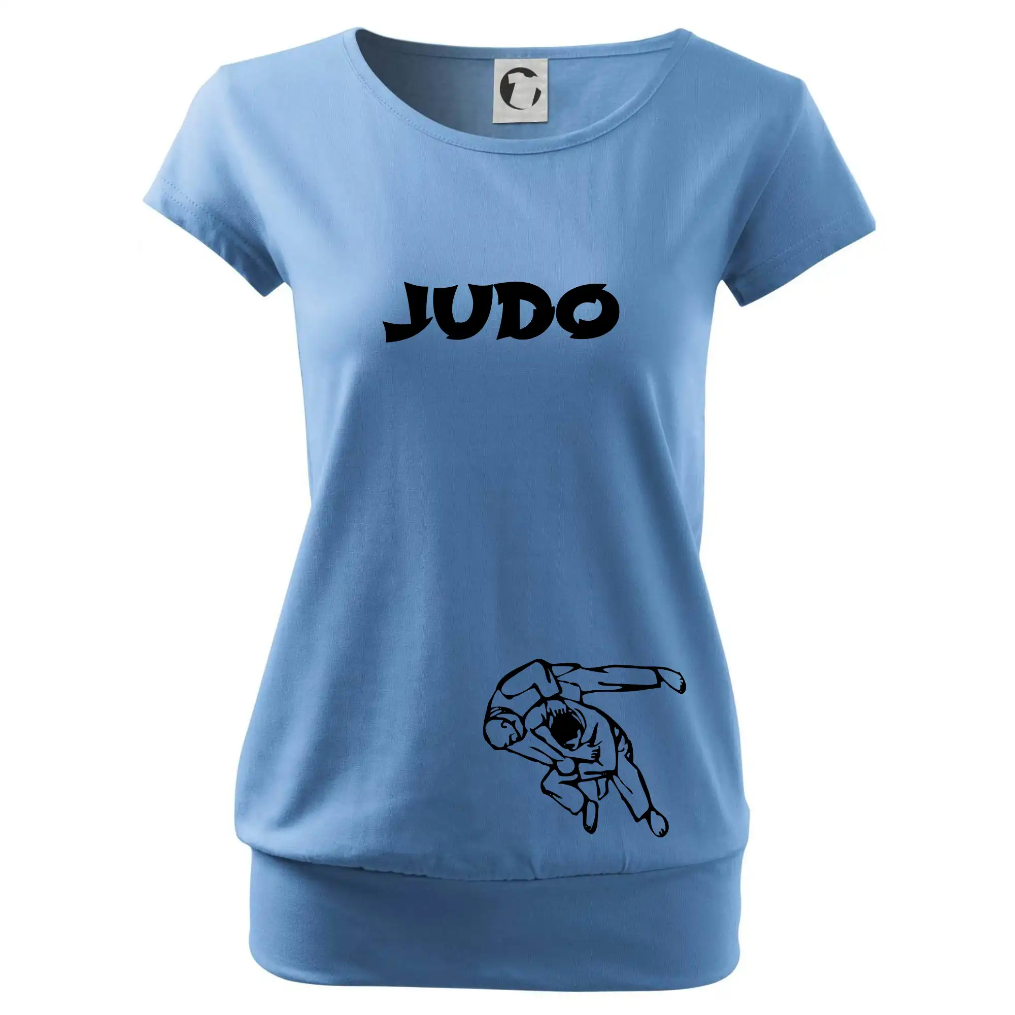Judo nápis + postavy