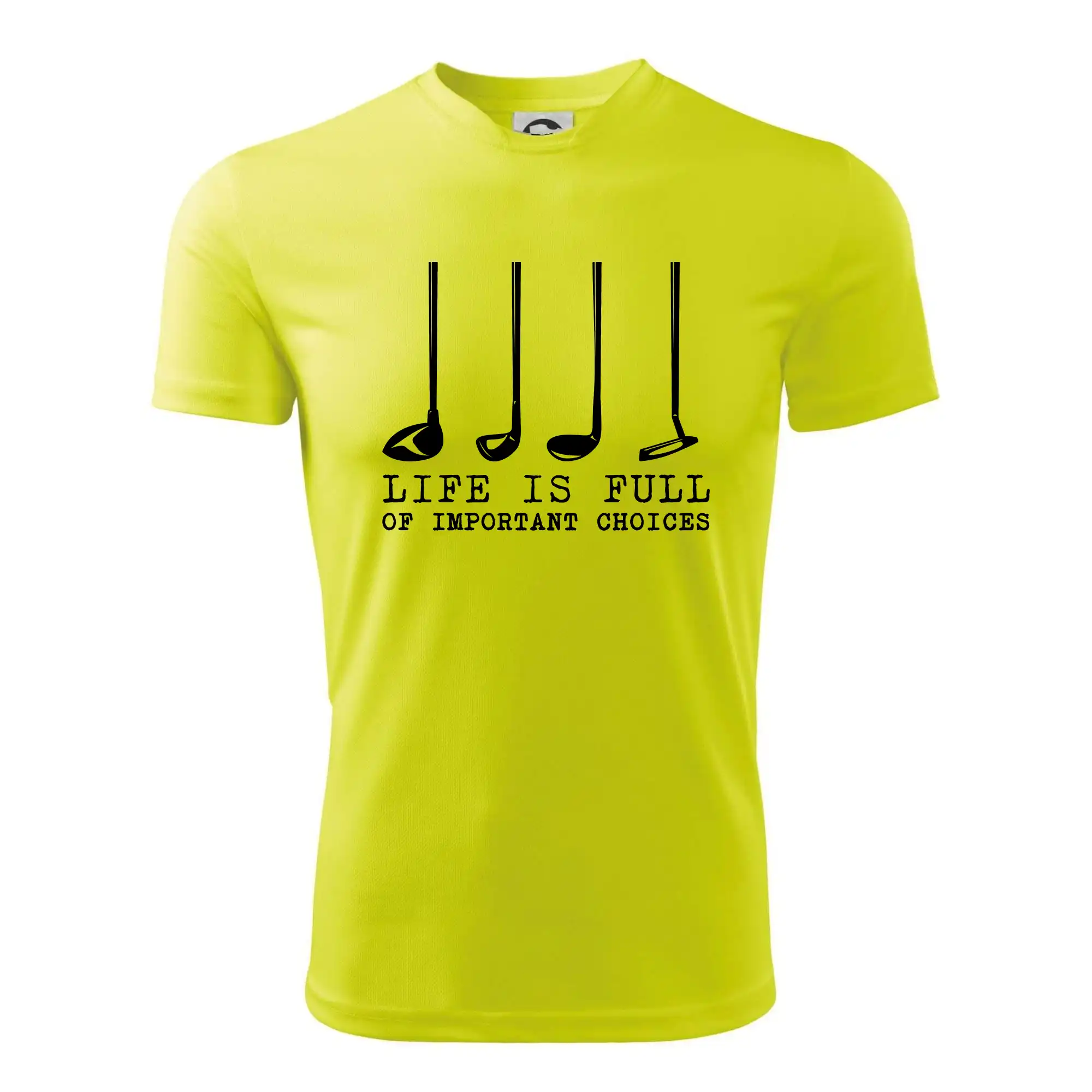 Golf - life is full of important choices