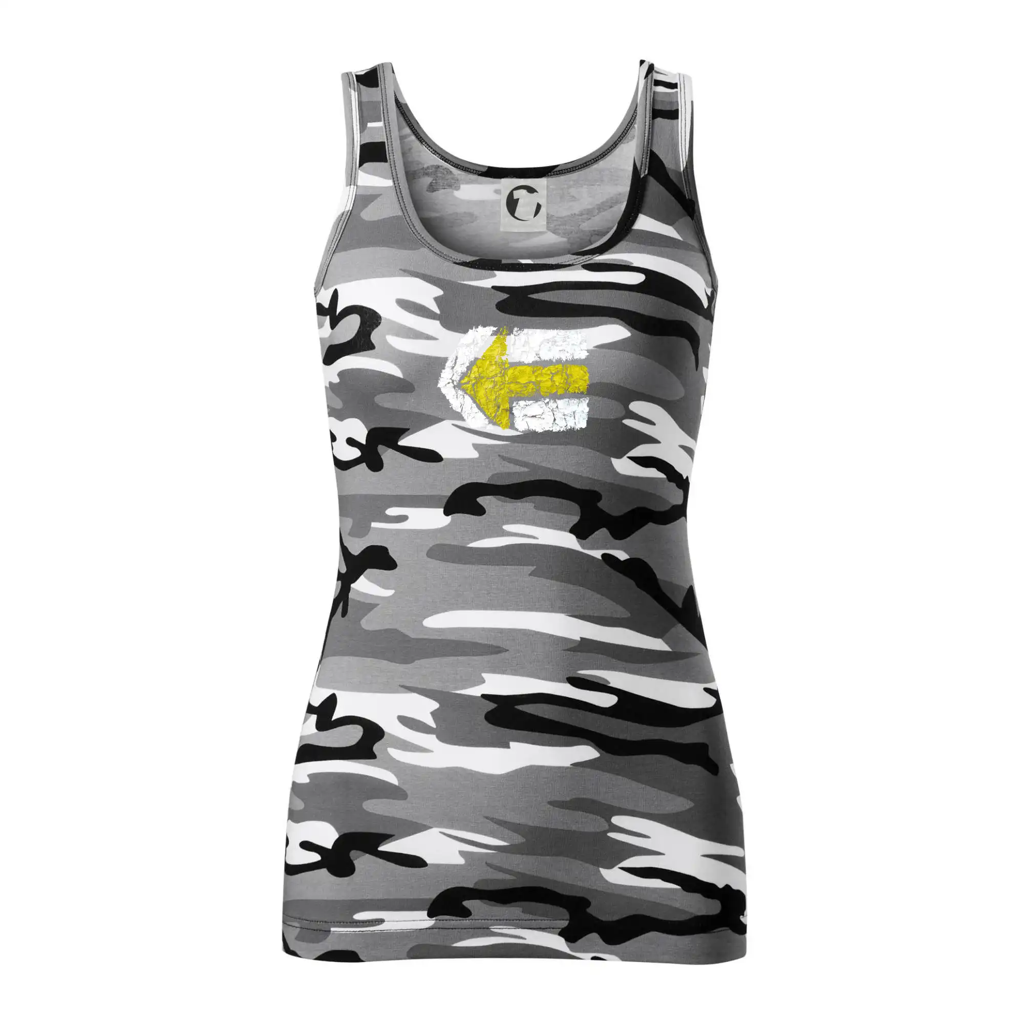 Párová turistická značka žlutá