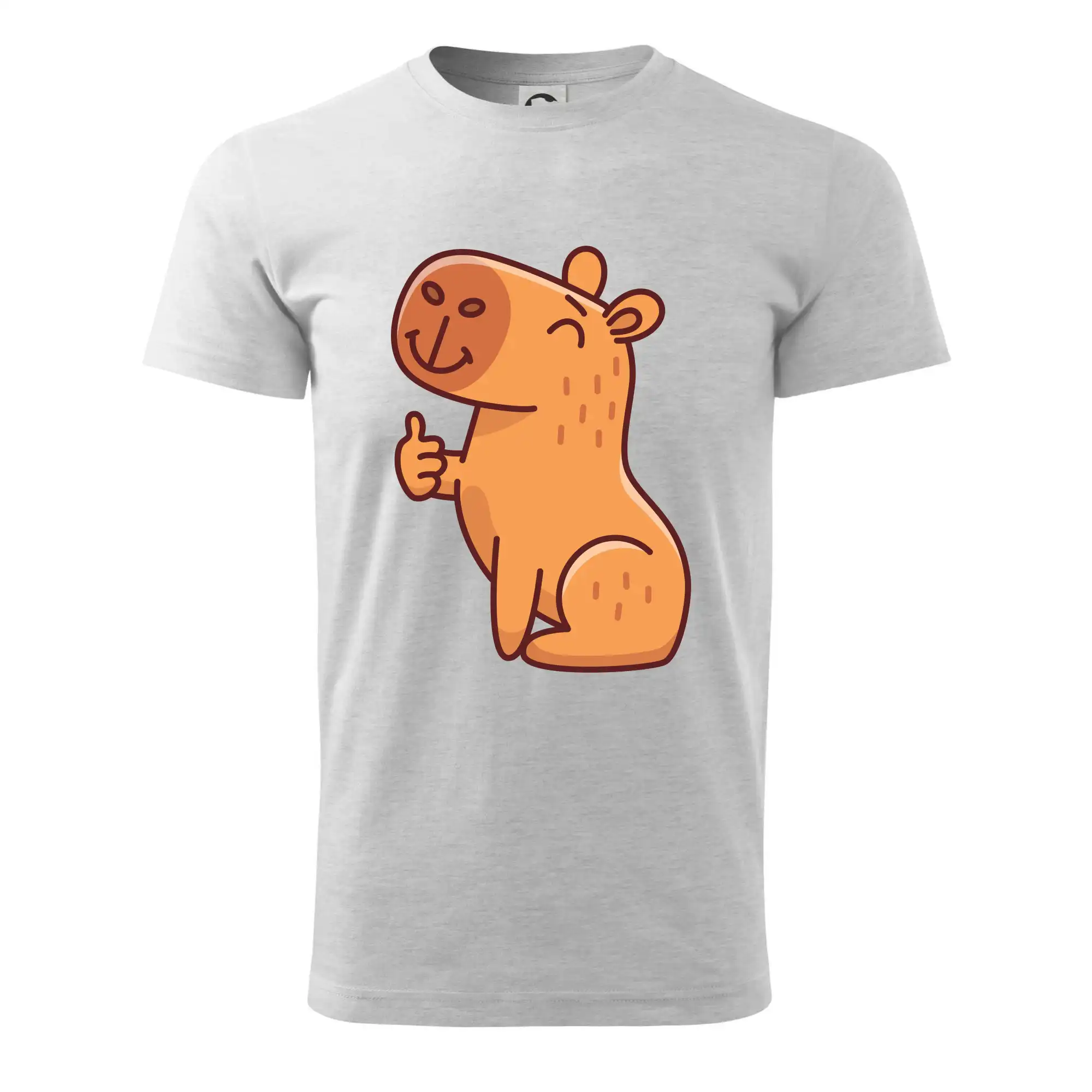 Kapybara s palcem nahoru