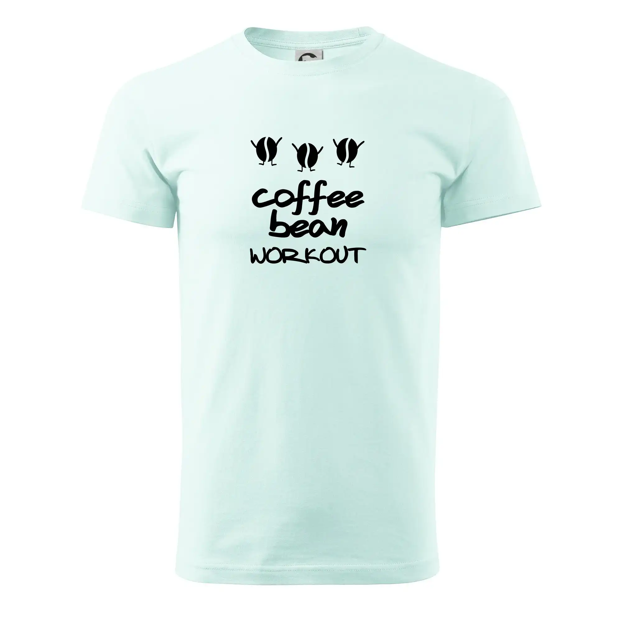 Motívy pre baristu a milovníkov kávy - Coffee bean workout - Pánske tričko nižšej gramáže