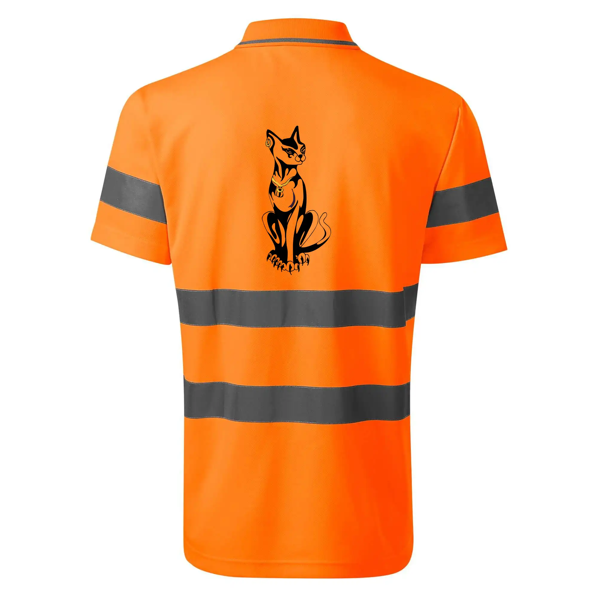 Vtipná tričká s mačkou - Mačka - Egyptská mačka - HV Runway 2V9 - Reflexné polokošeľa