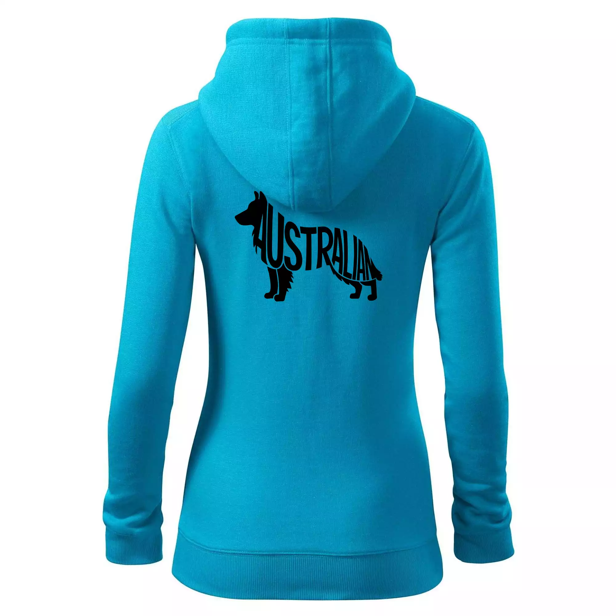 Australský Ovčák - nápis v těle