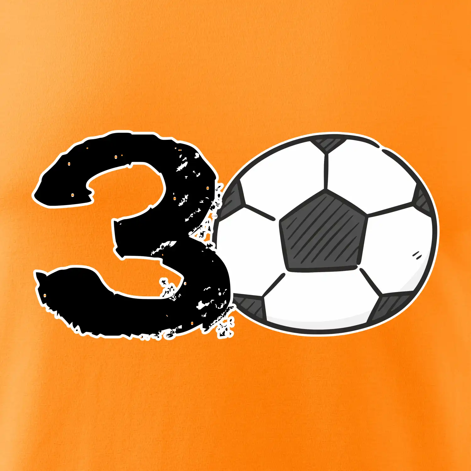 Fotbal kulaté narozeniny 30