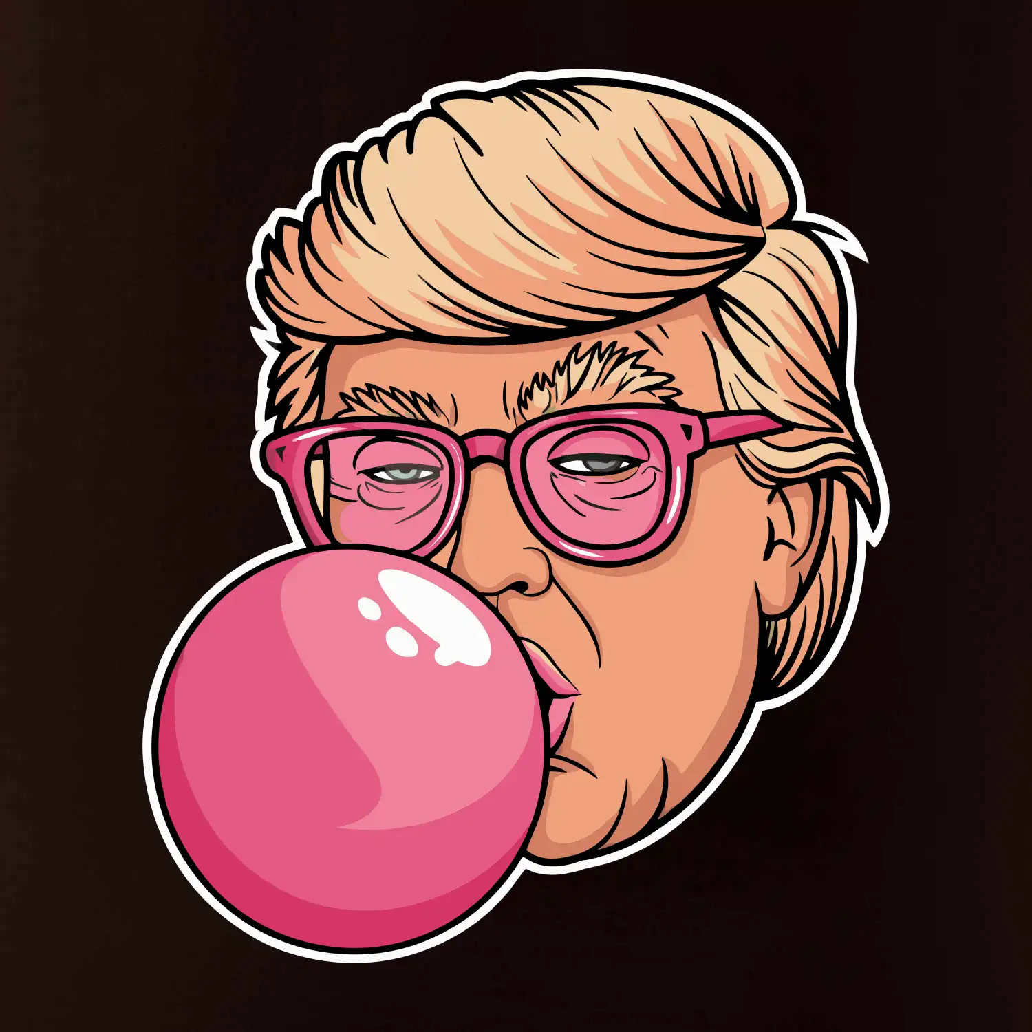 Trump gum
