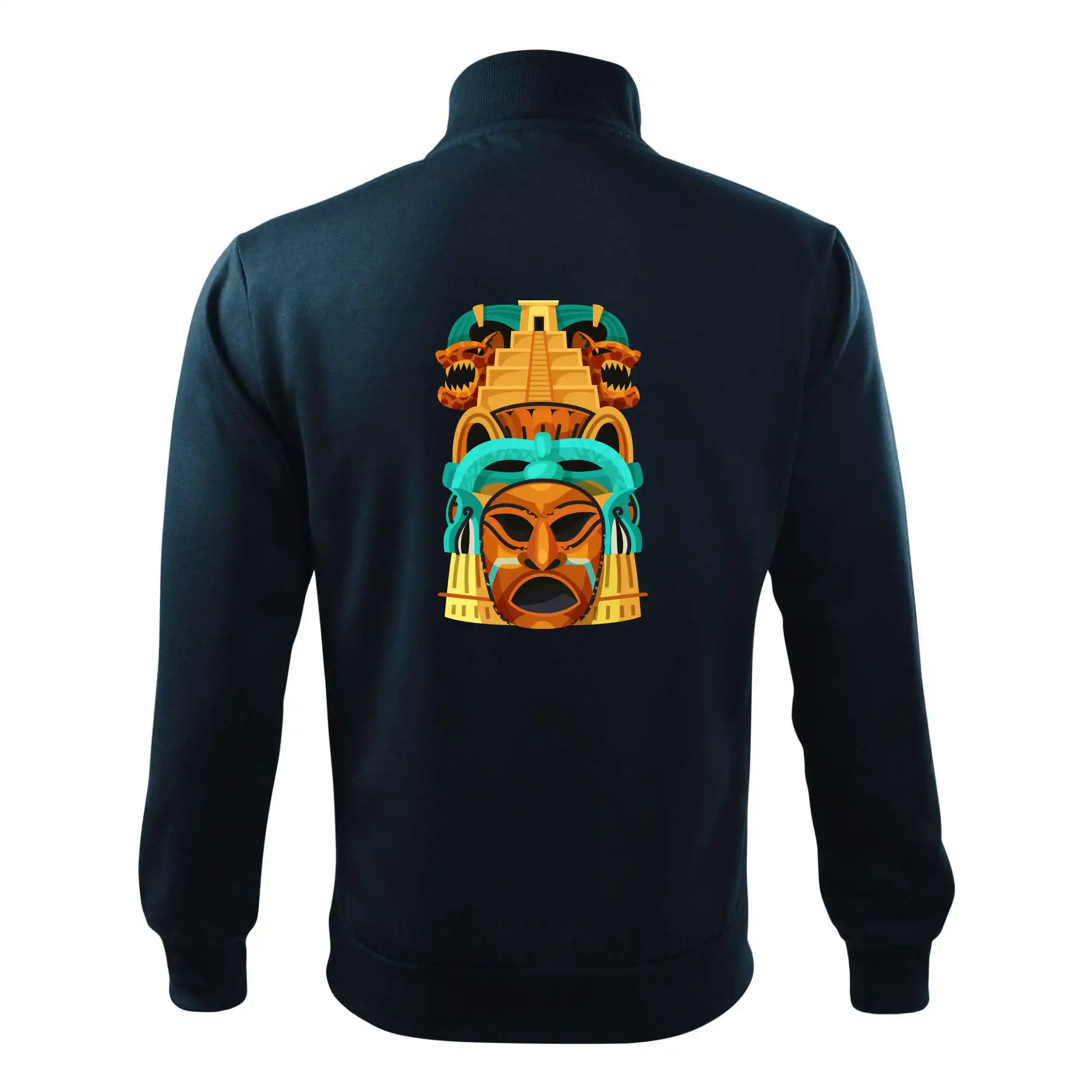 Mayové maska s pyramidou