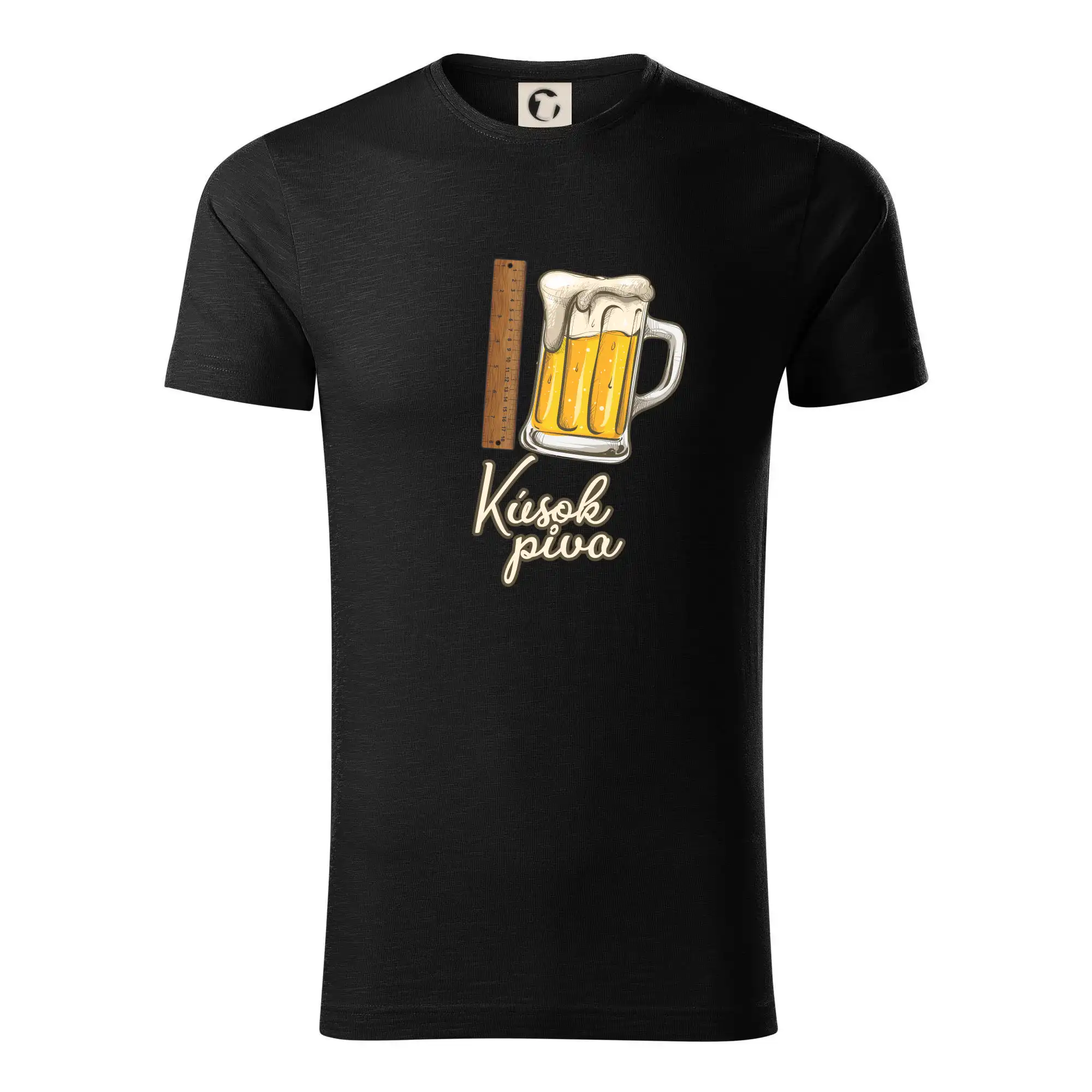 Vtipná tričká pre pivárov - Kúsok piva - Tričko z organickej bavlny