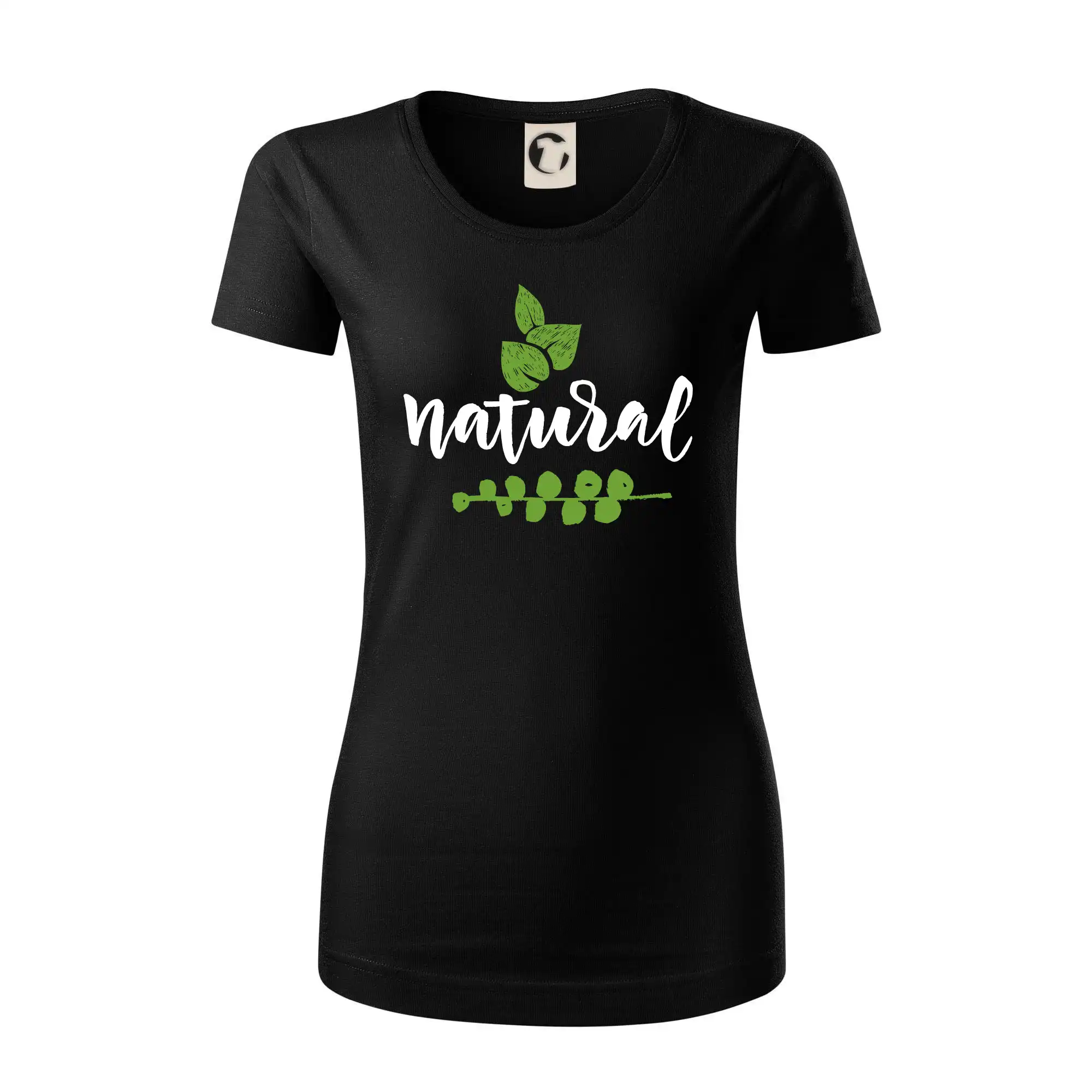 Natural - nápis v listech